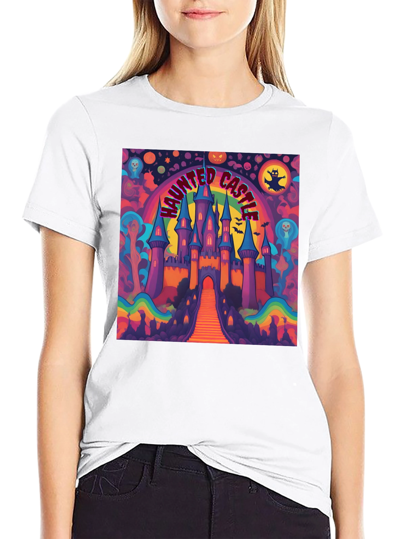 Haunted Castle Graphic Tee