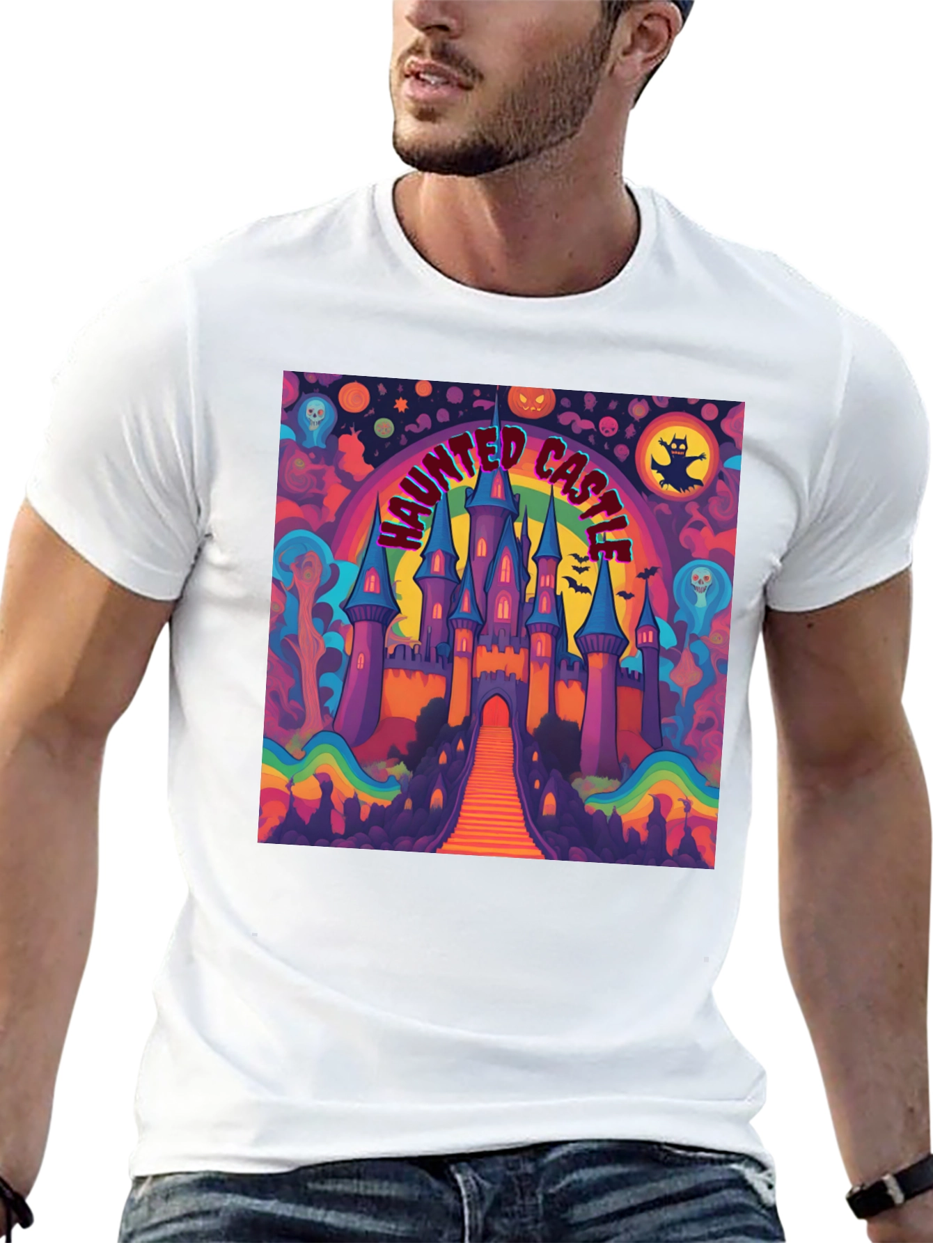 Haunted Castle Graphic Tee