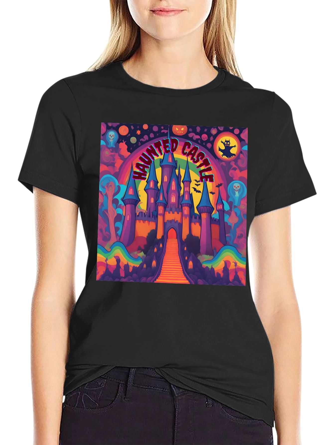 Haunted Castle Graphic Tee