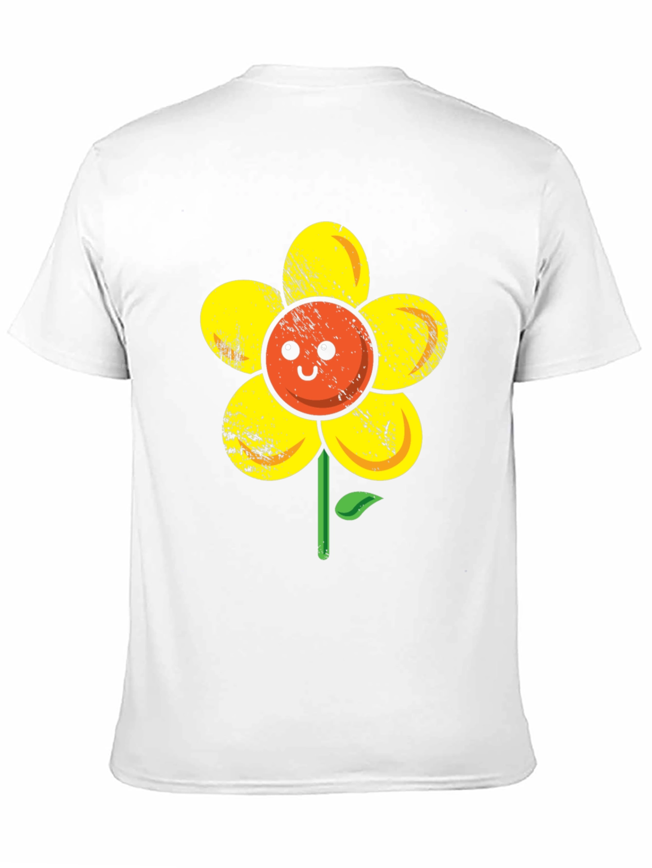 Happy Flower Graphic T-Shirt