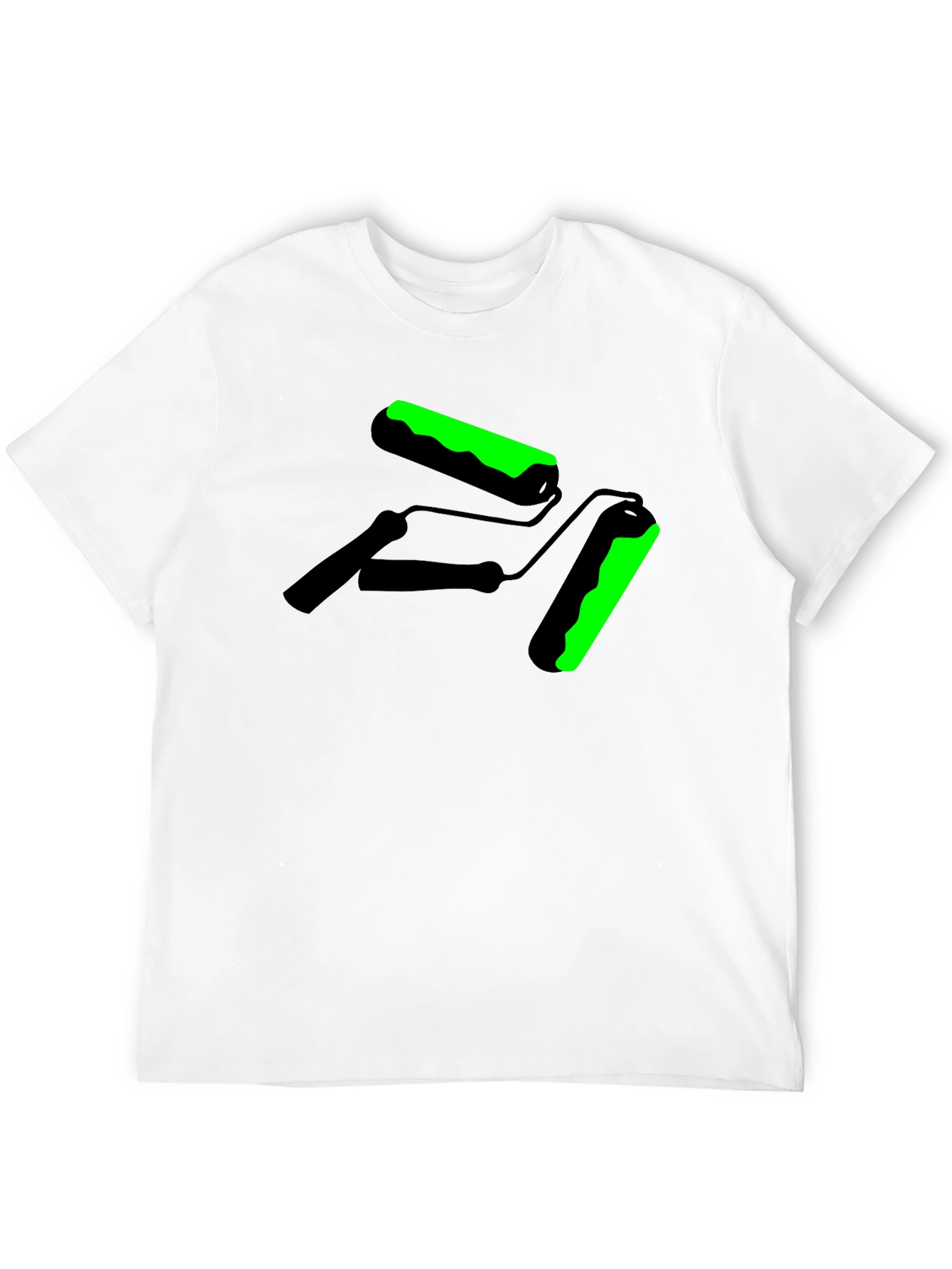 Paint Roller Graphic Tee - Cool Painter Shirt