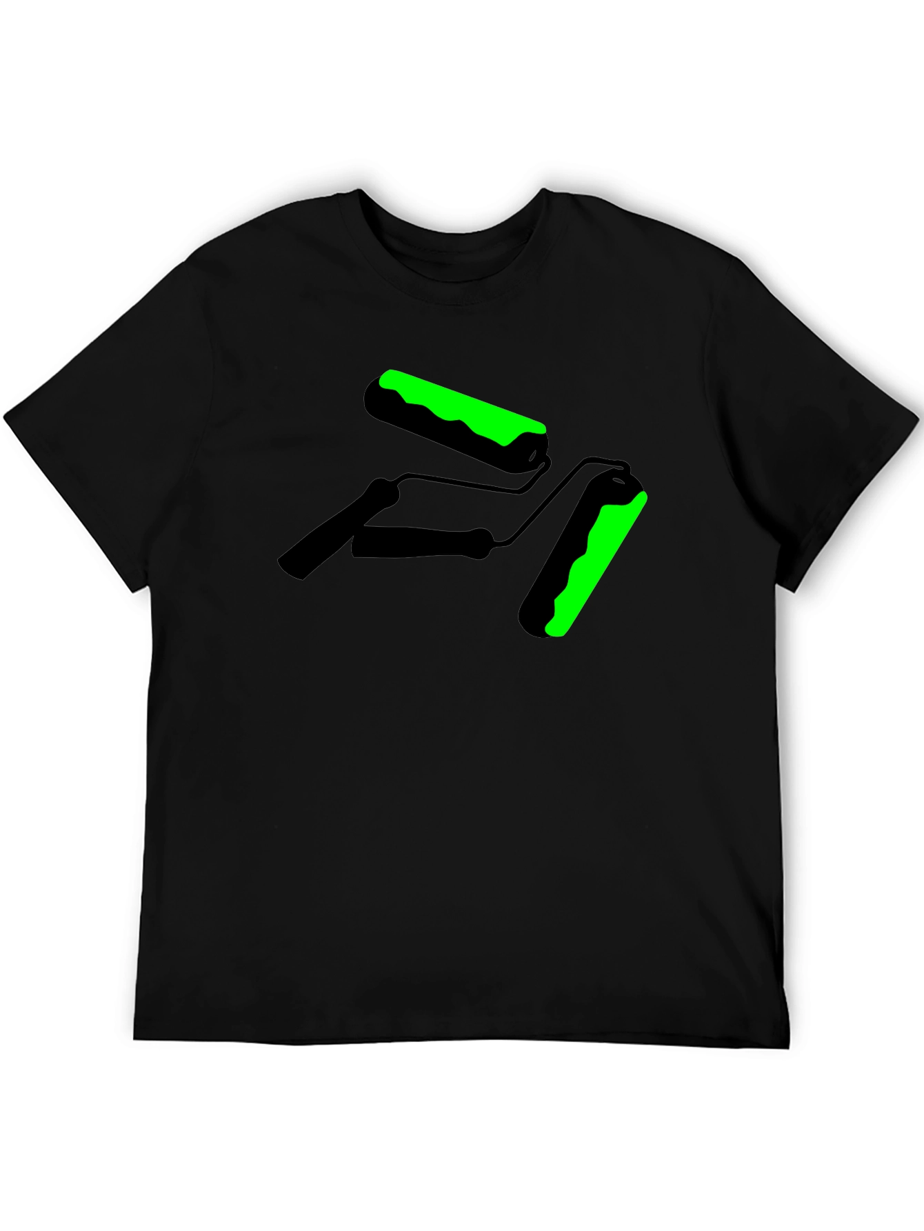 Paint Roller Graphic Tee - Cool Painter Shirt