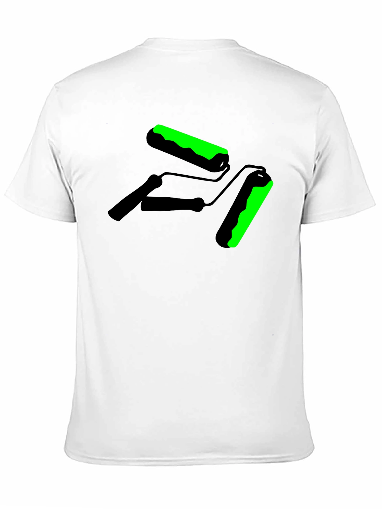 Paint Roller Graphic Tee - Cool Painter Shirt