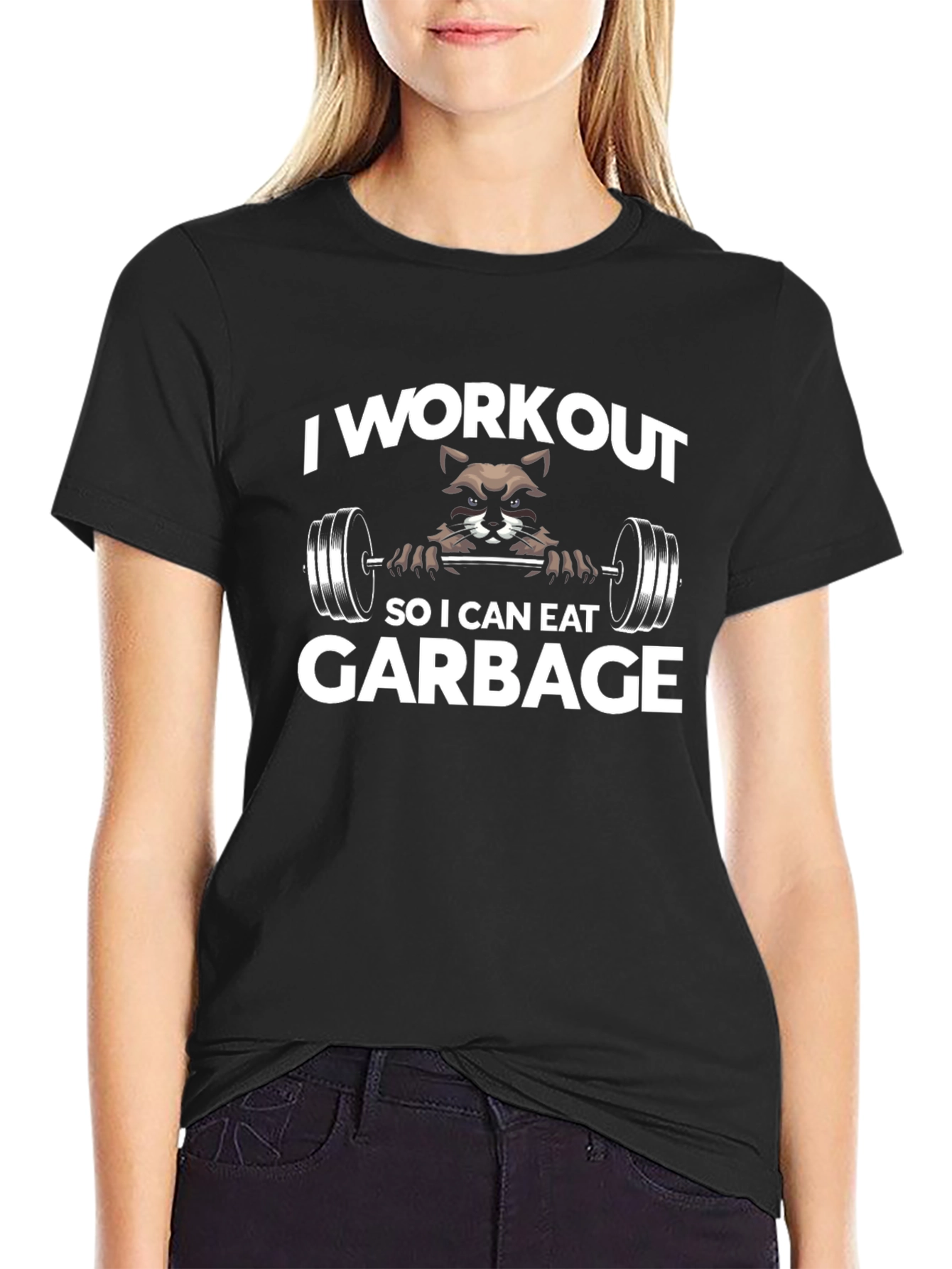 Workout to Eat Garbage T-Shirt