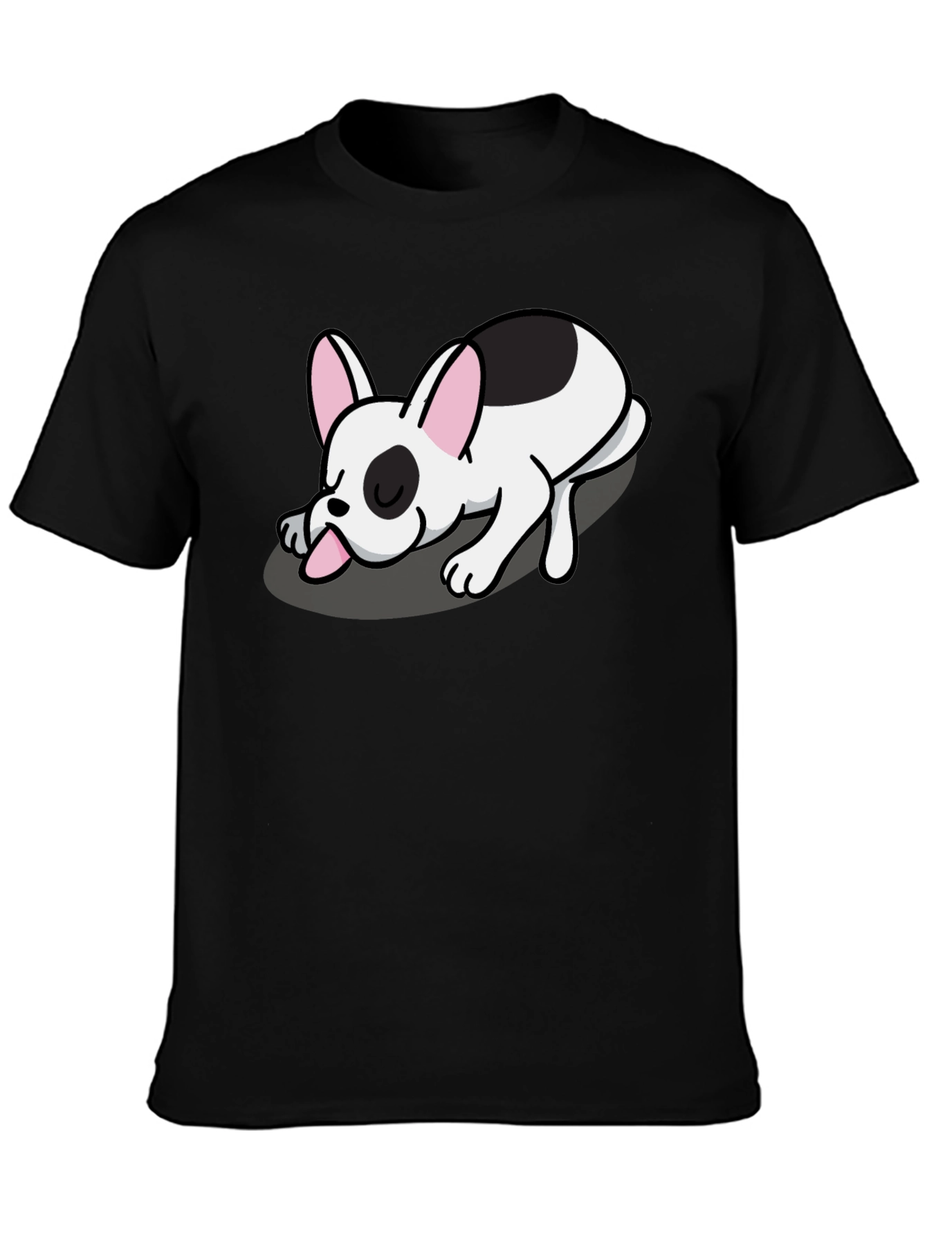 Dog Graphic T-Shirt - Cute French Bulldog Design