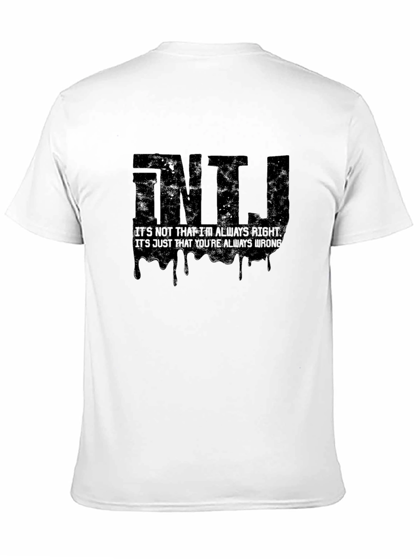 INTJ Always Right T-Shirt - Black