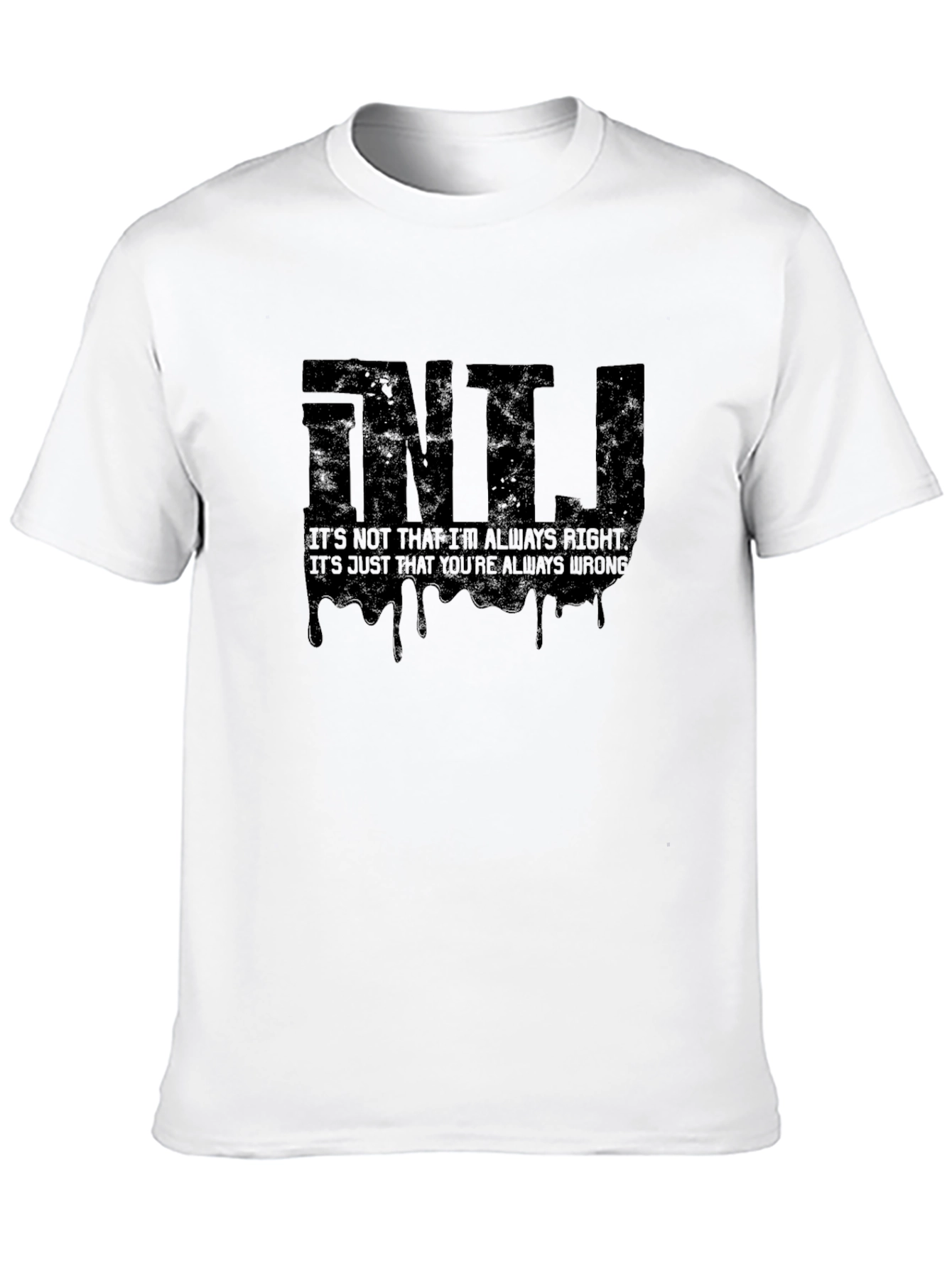 INTJ Always Right T-Shirt - Black