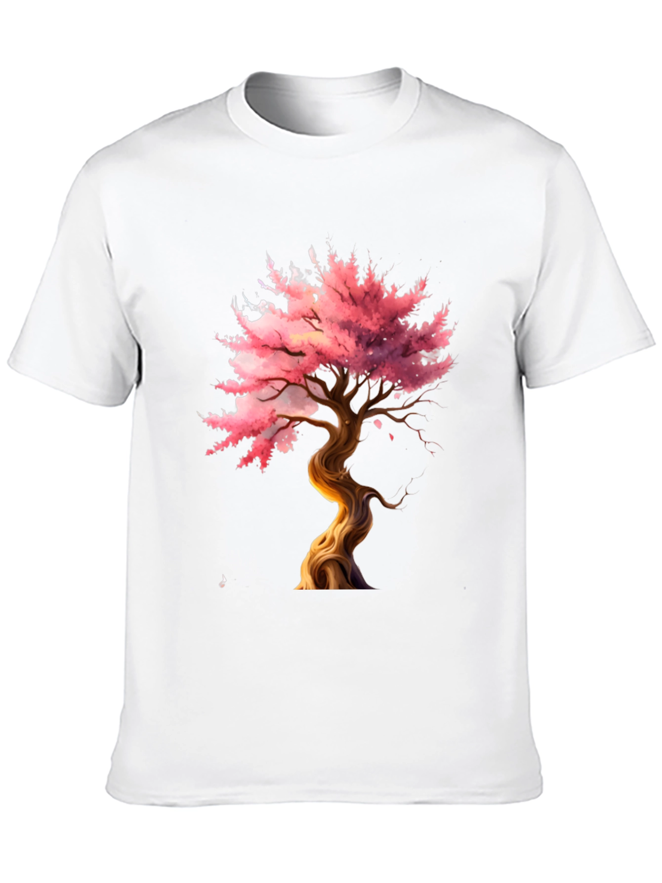 Blossom Tree Graphic Tee - Stylish Nature Print