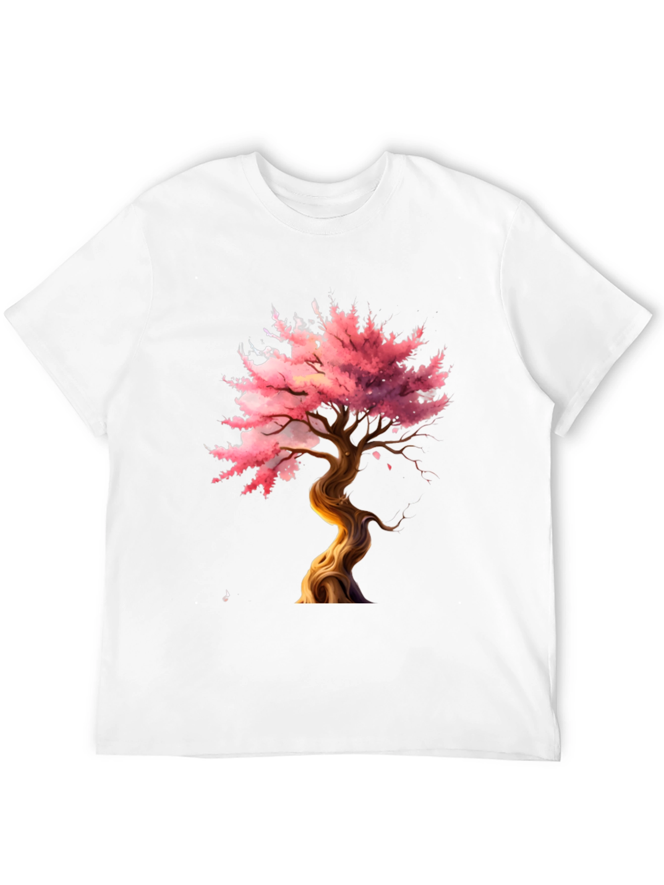 Blossom Tree Graphic Tee - Stylish Nature Print
