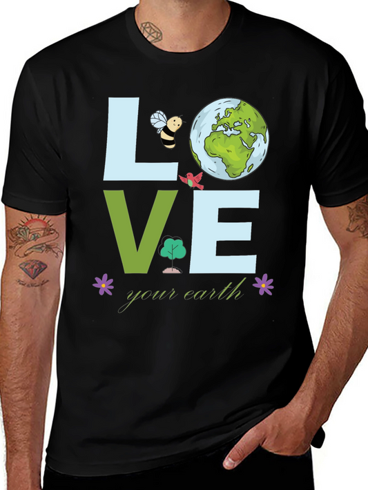 Love Your Earth T-Shirt - Environmental Awareness