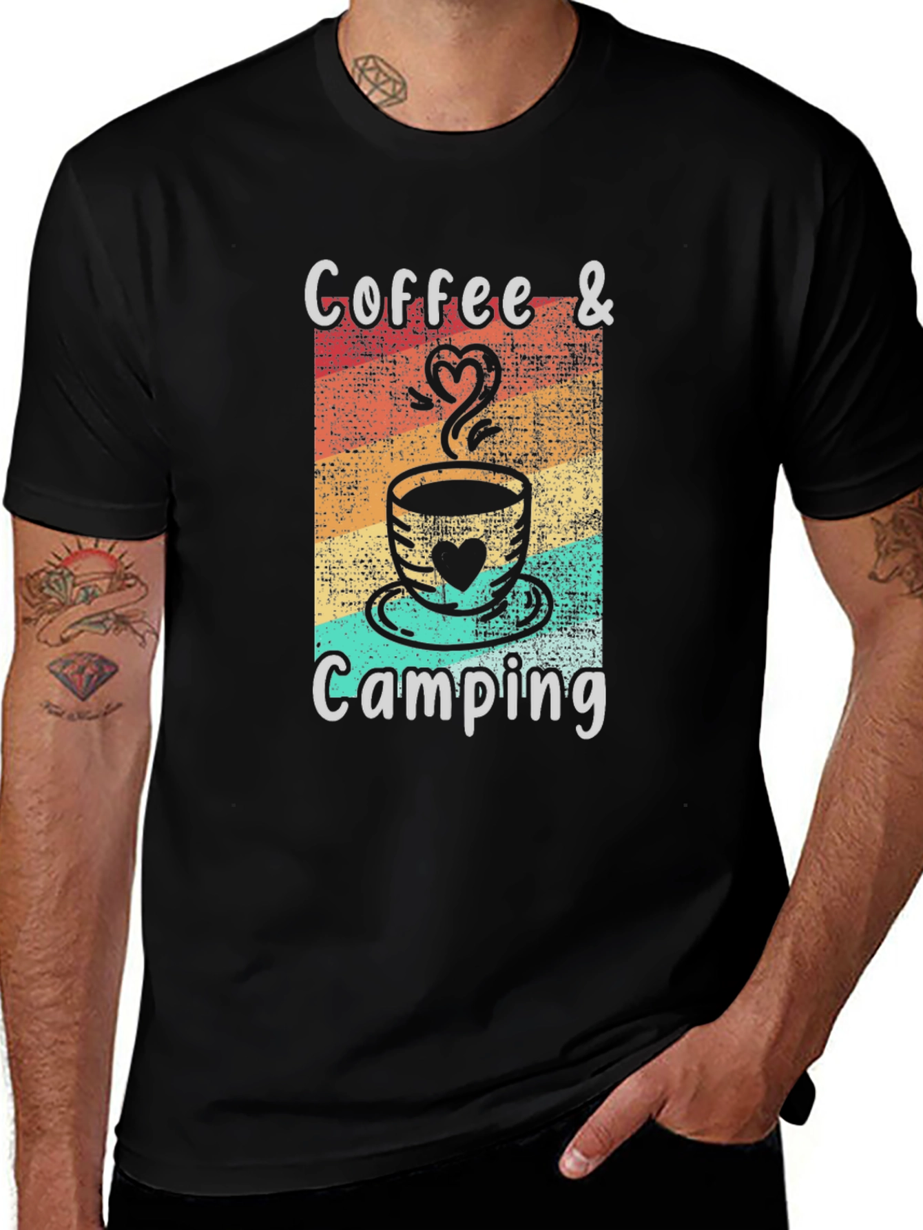 Coffee & Camping Graphic Tee