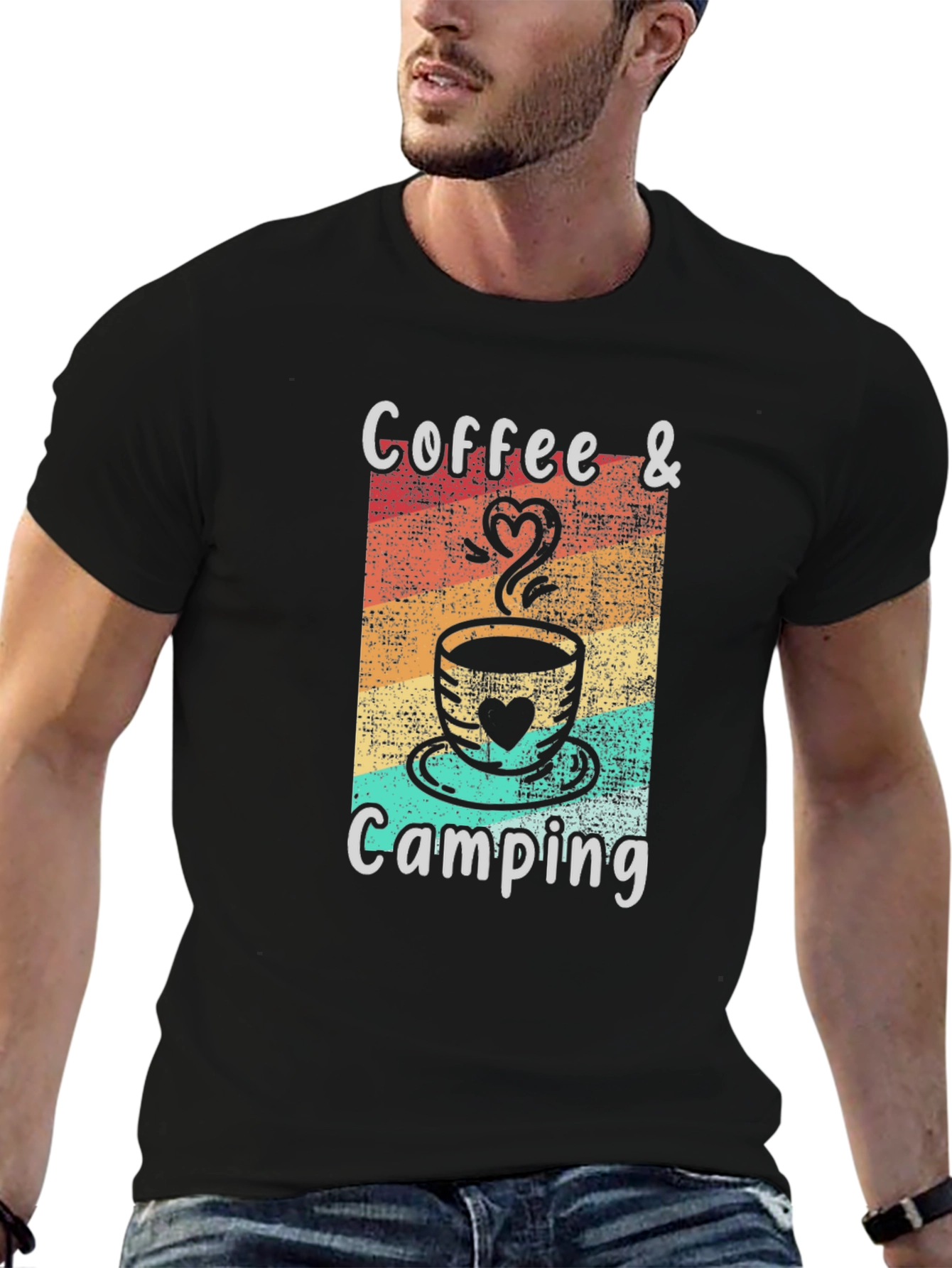 Coffee & Camping Graphic Tee