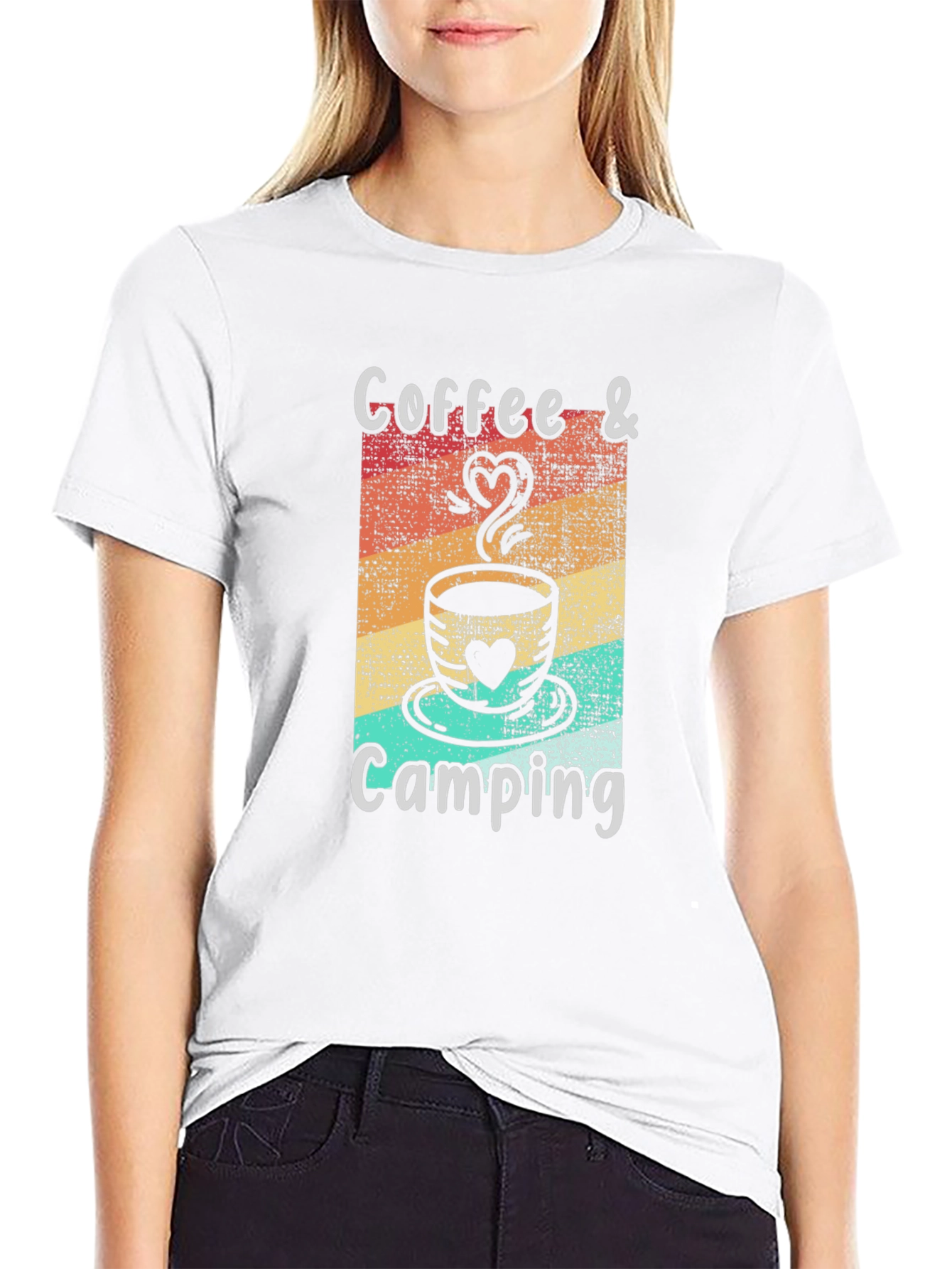 Coffee & Camping Graphic Tee