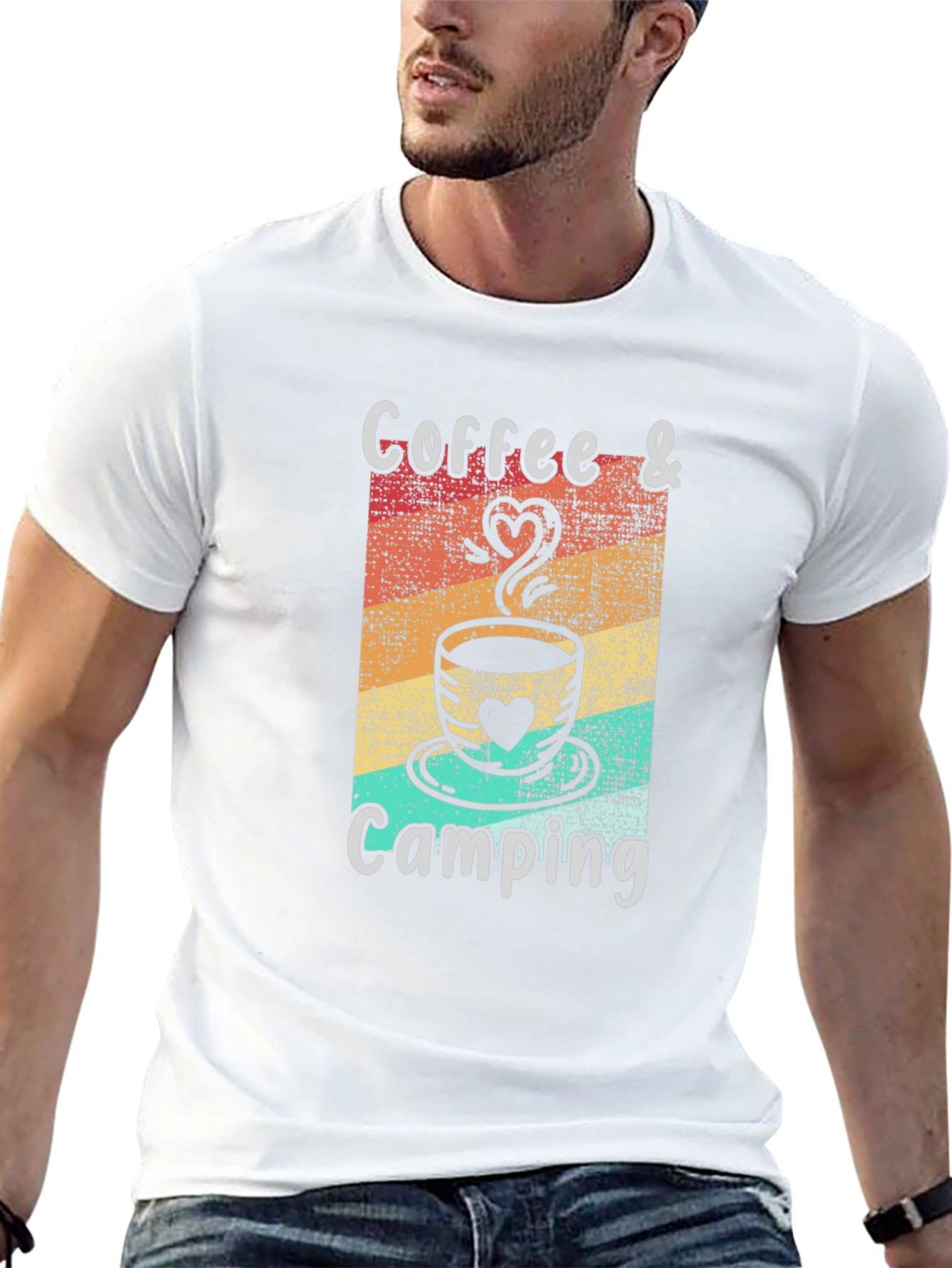 Coffee & Camping Graphic Tee