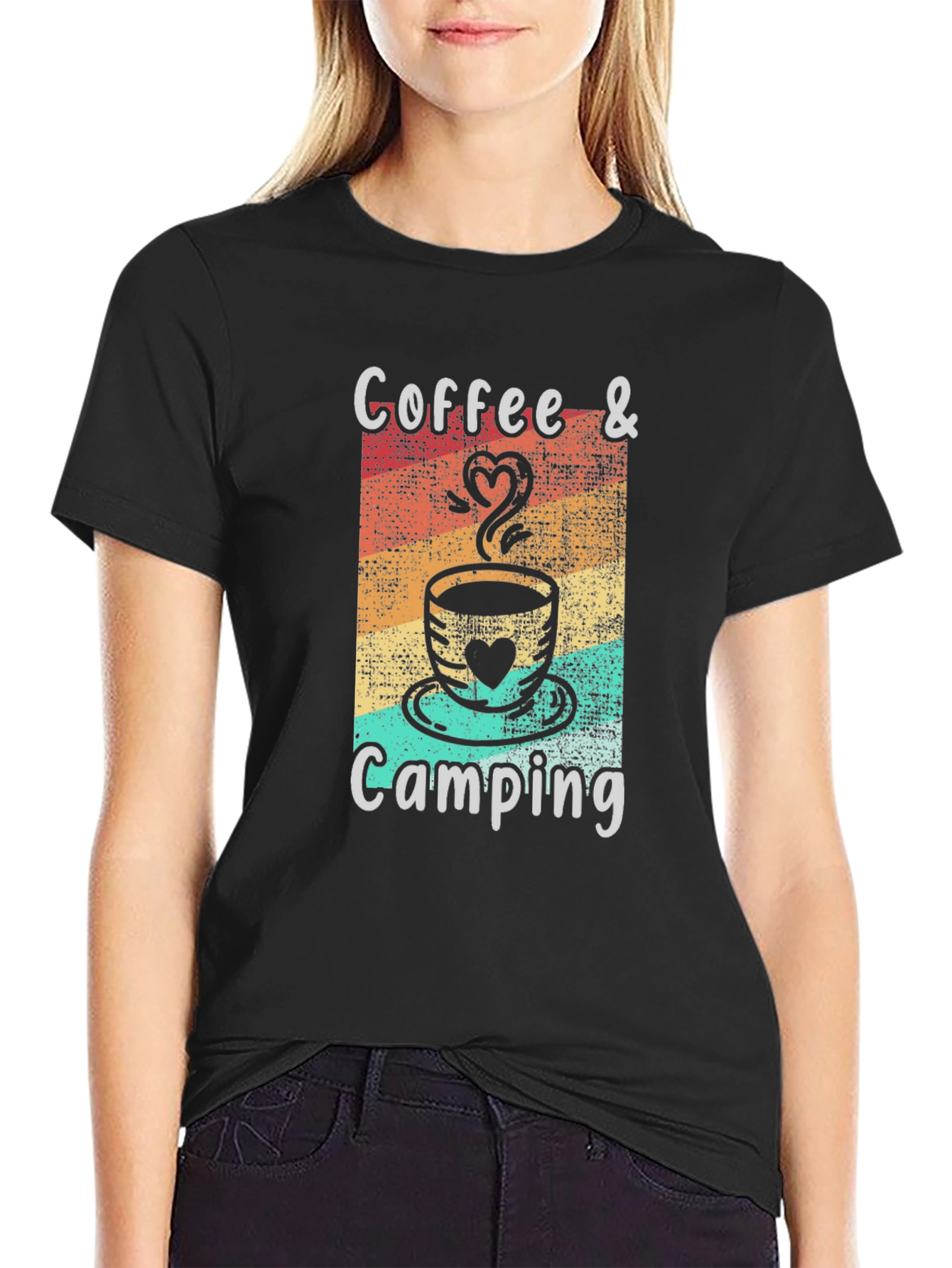 Coffee & Camping Graphic Tee
