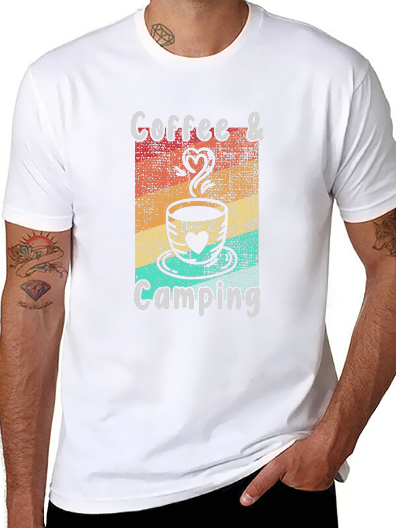 Coffee & Camping Graphic Tee