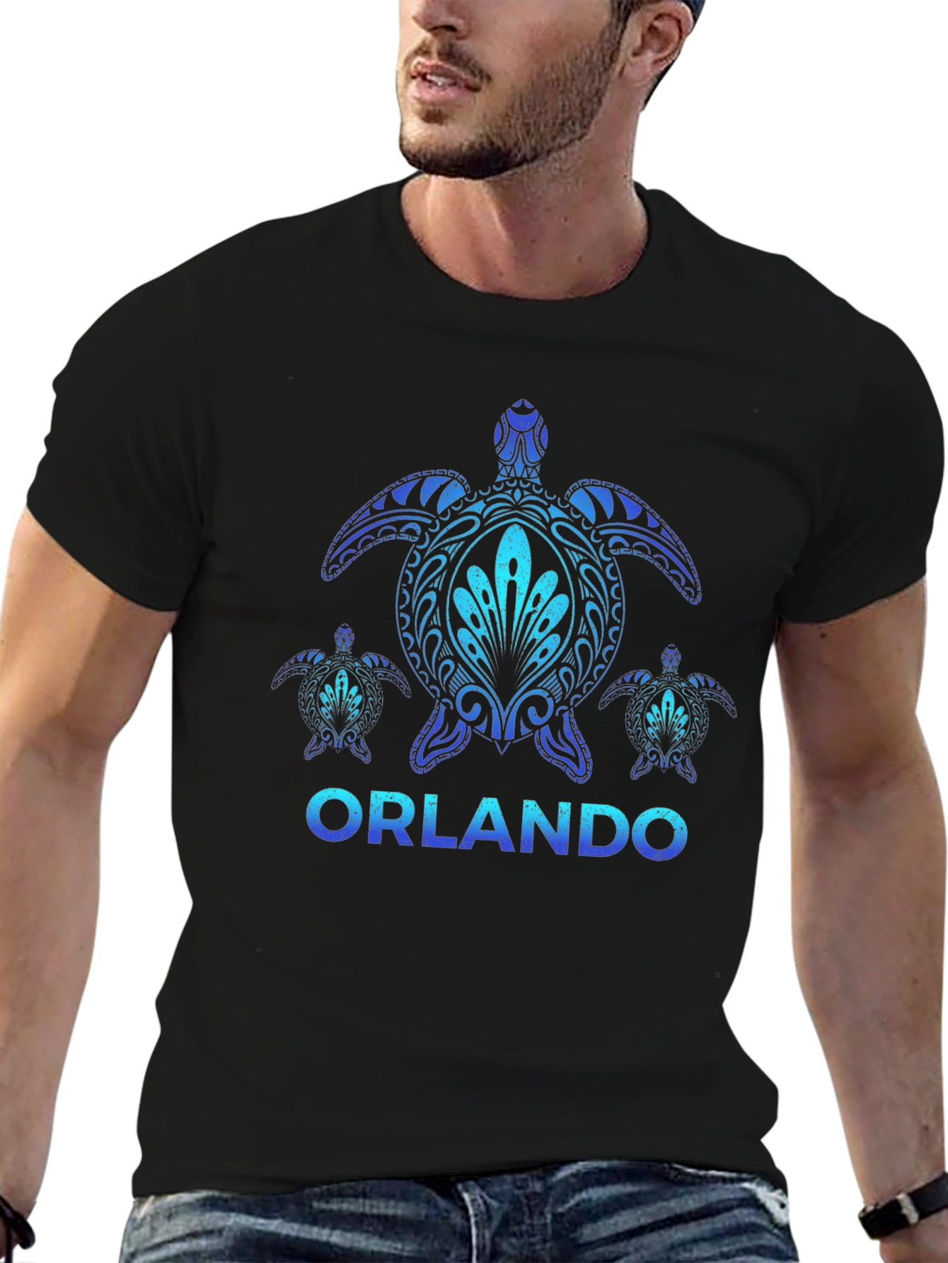 Orlando Turtle Graphic T-Shirt