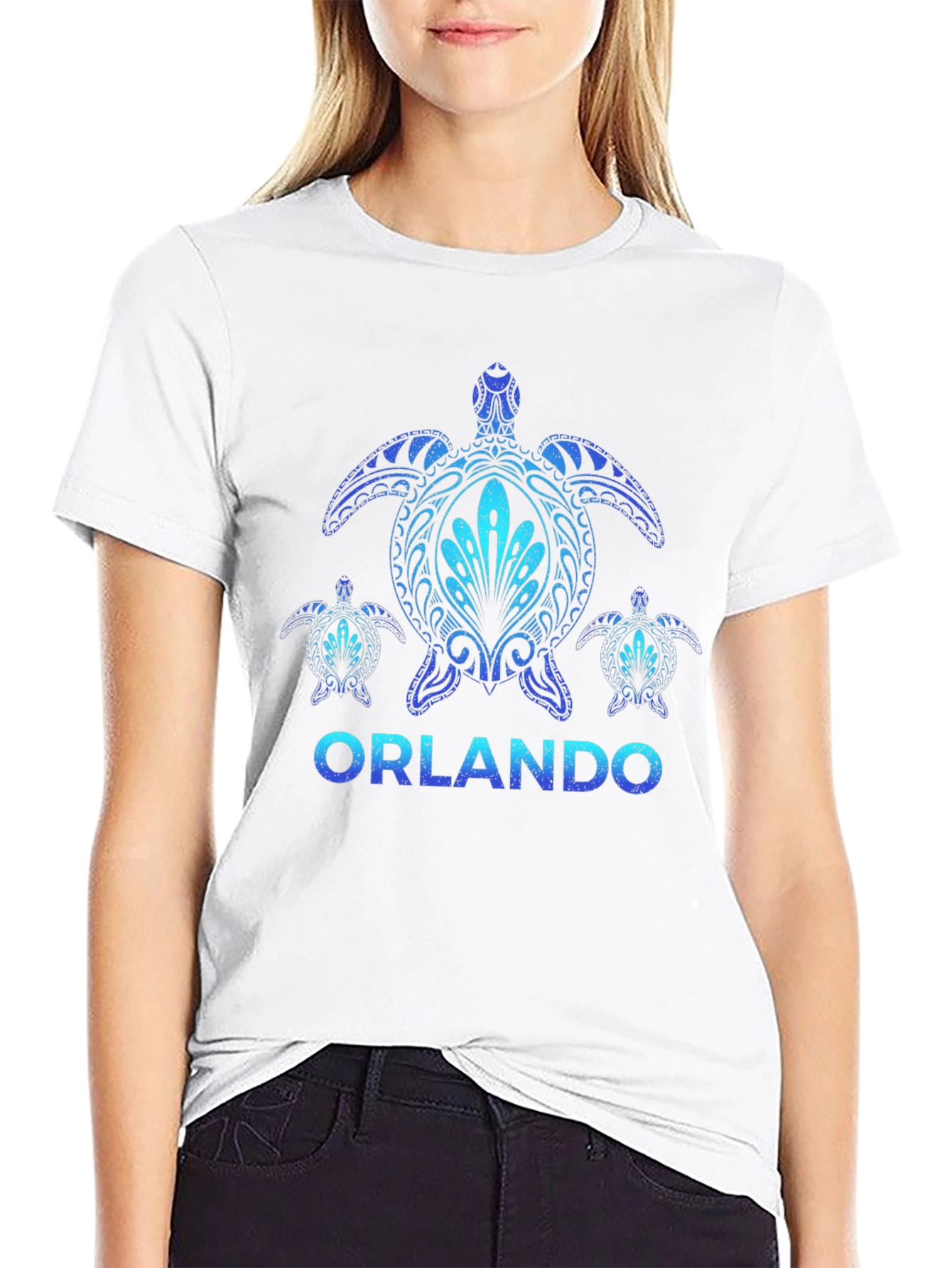 Orlando Turtle Graphic T-Shirt