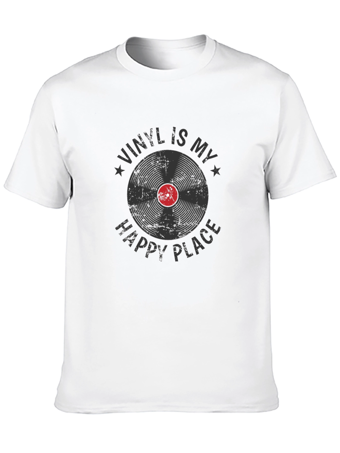 Vinyl is My Happy Place T-Shirt