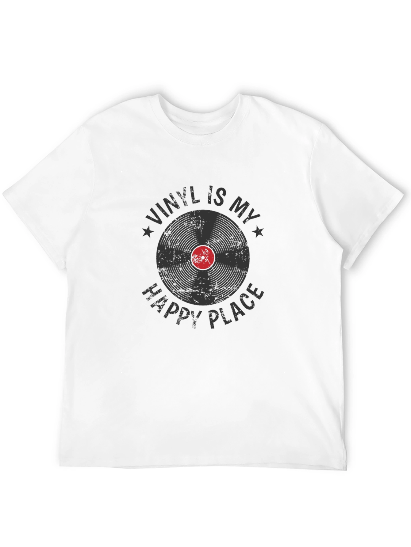 Vinyl is My Happy Place T-Shirt