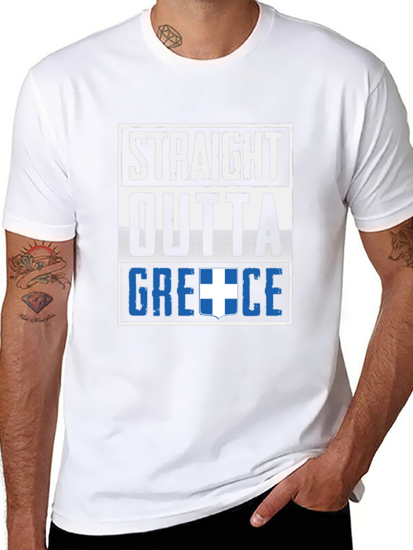Straight Outta Greece T-Shirt