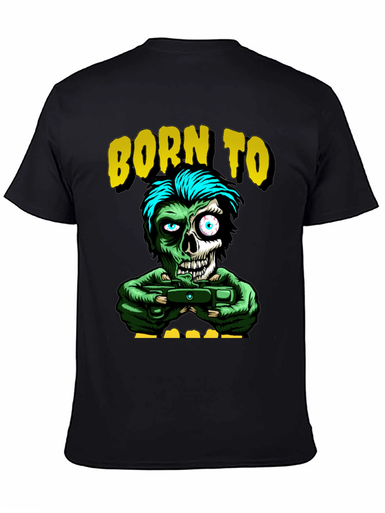 Born to Game Zombie T-Shirt