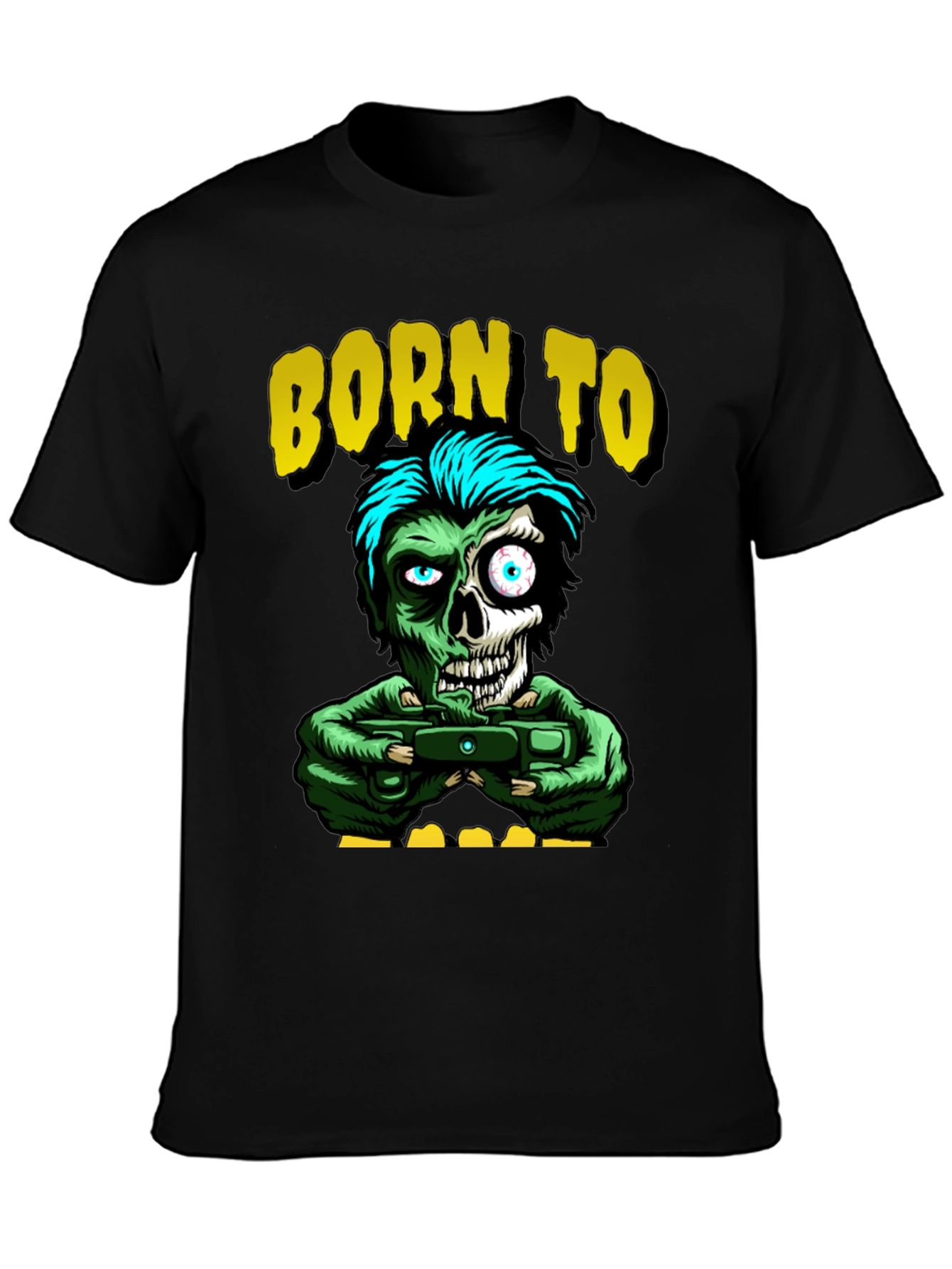 Born to Game Zombie T-Shirt