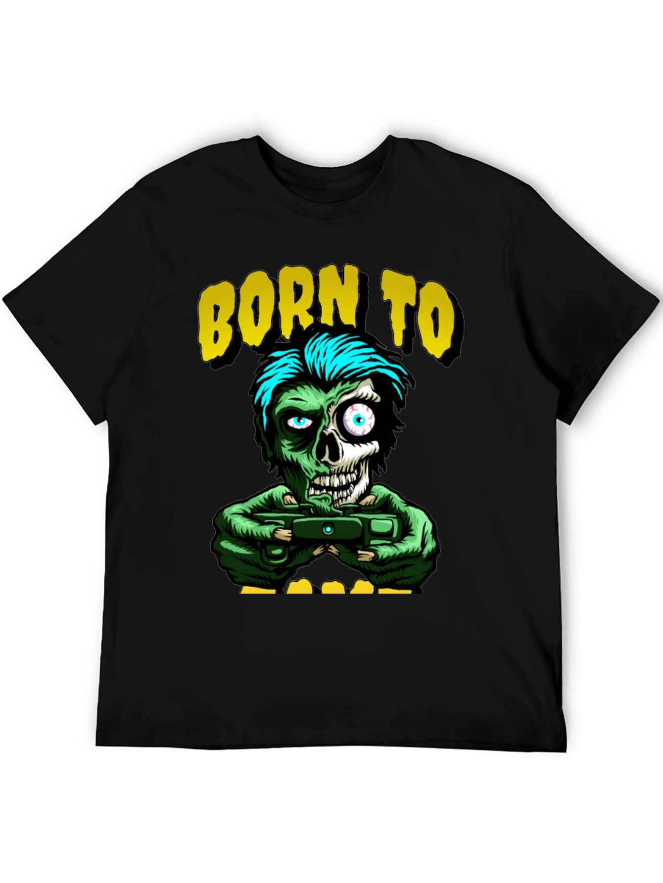 Born to Game Zombie T-Shirt