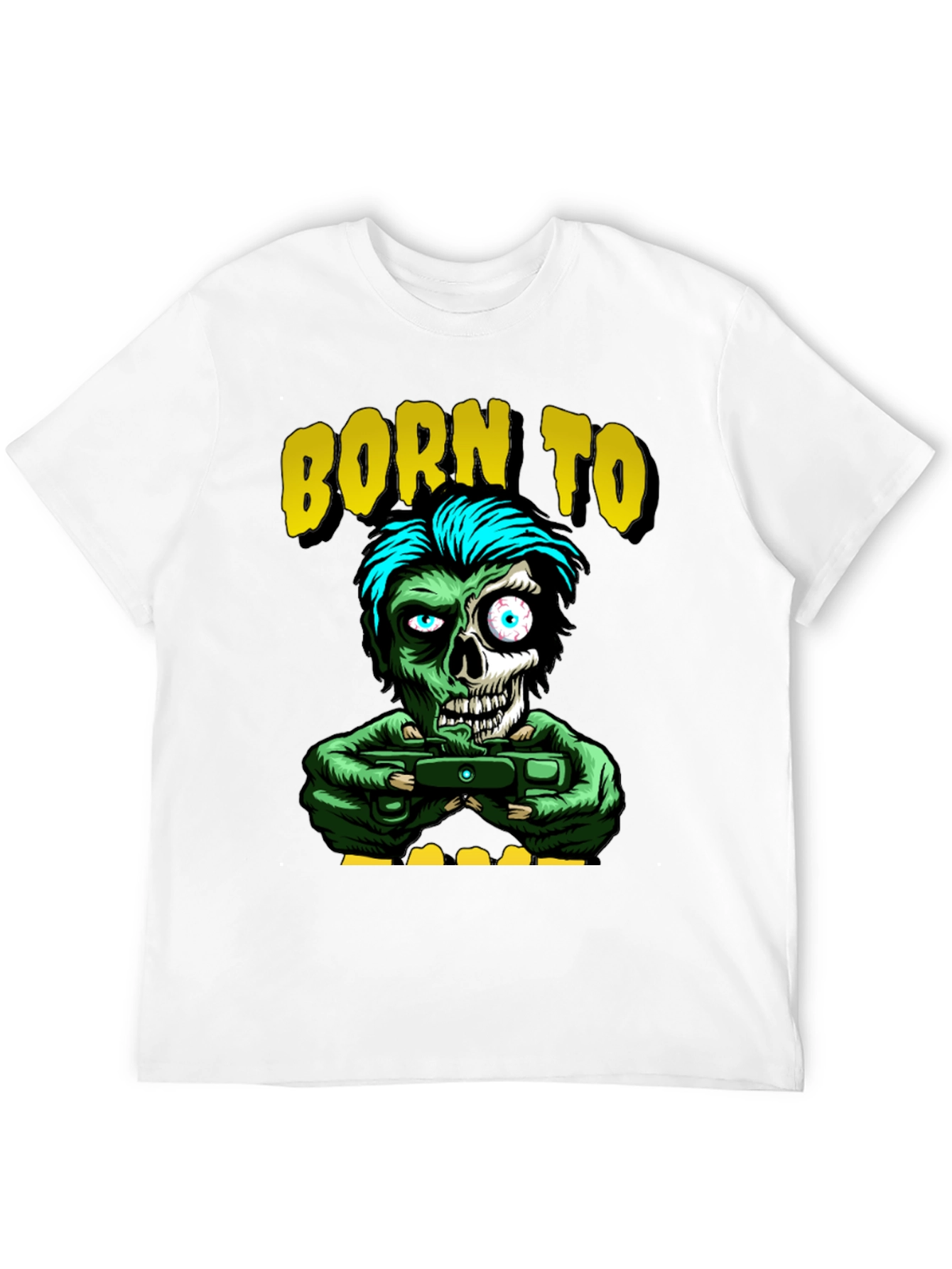 Born to Game Zombie T-Shirt