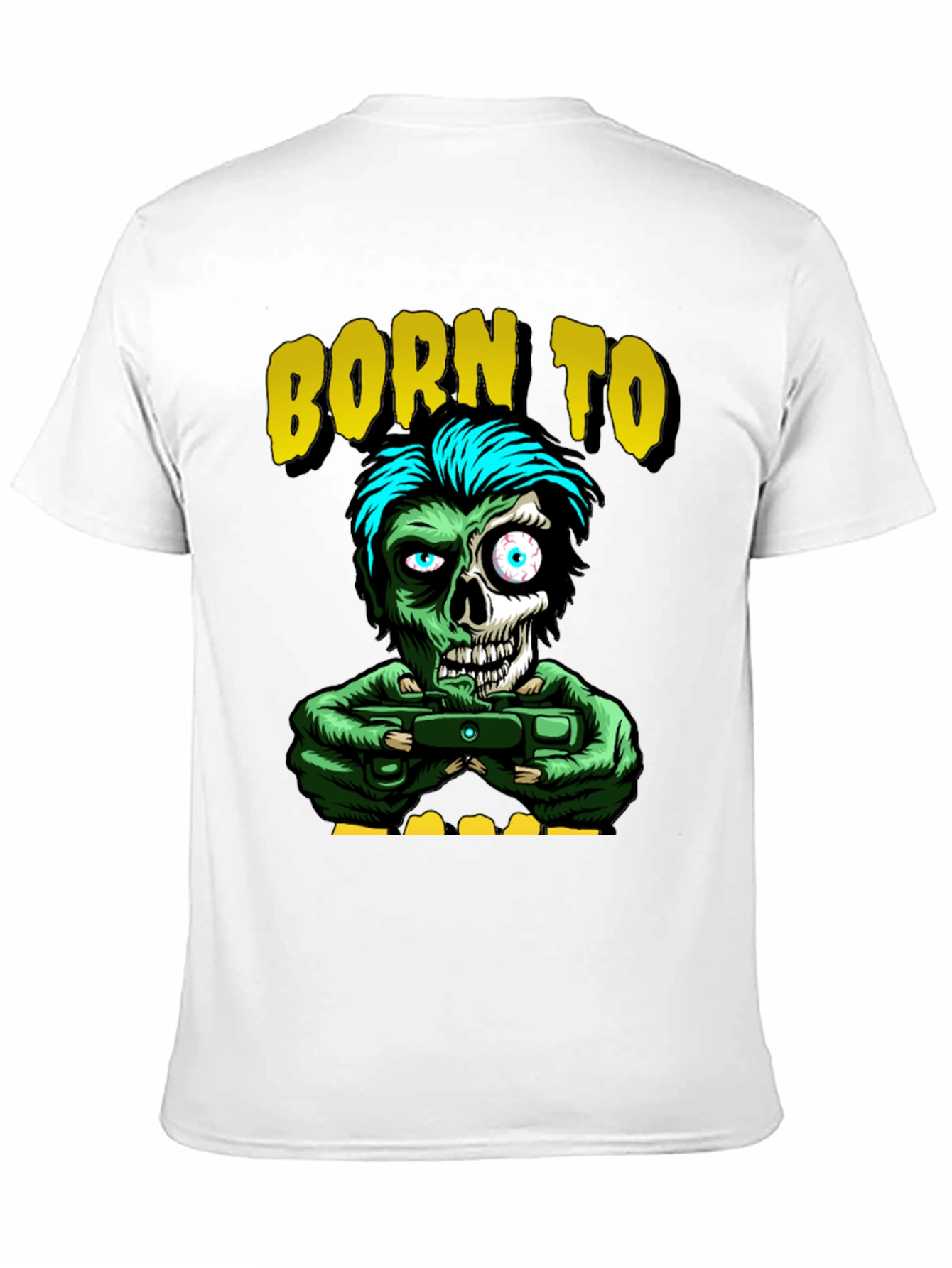 Born to Game Zombie T-Shirt