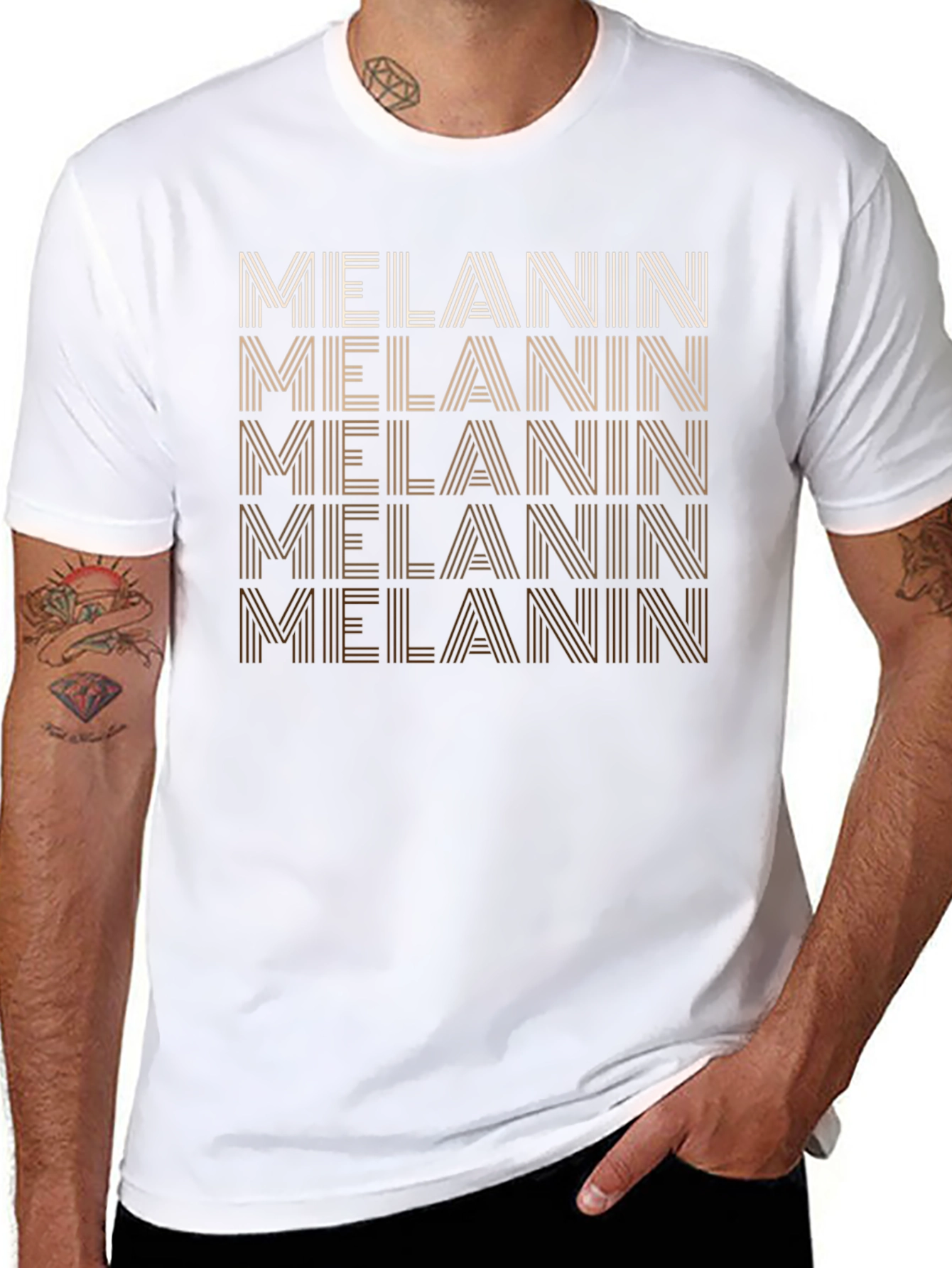 Melanin Pride T-Shirt - Stylish Graphic Tee
