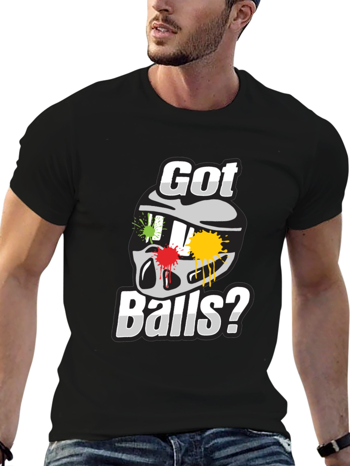Got Balls Paintball T-Shirt - Fun Graphic Tee
