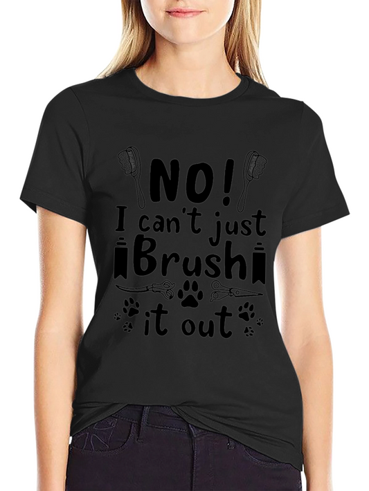 Humorous Pet Grooming T-Shirt