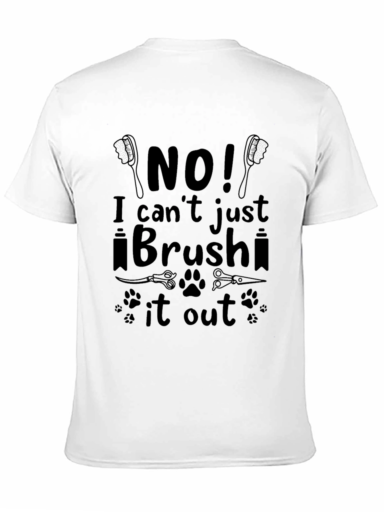 Humorous Pet Grooming T-Shirt