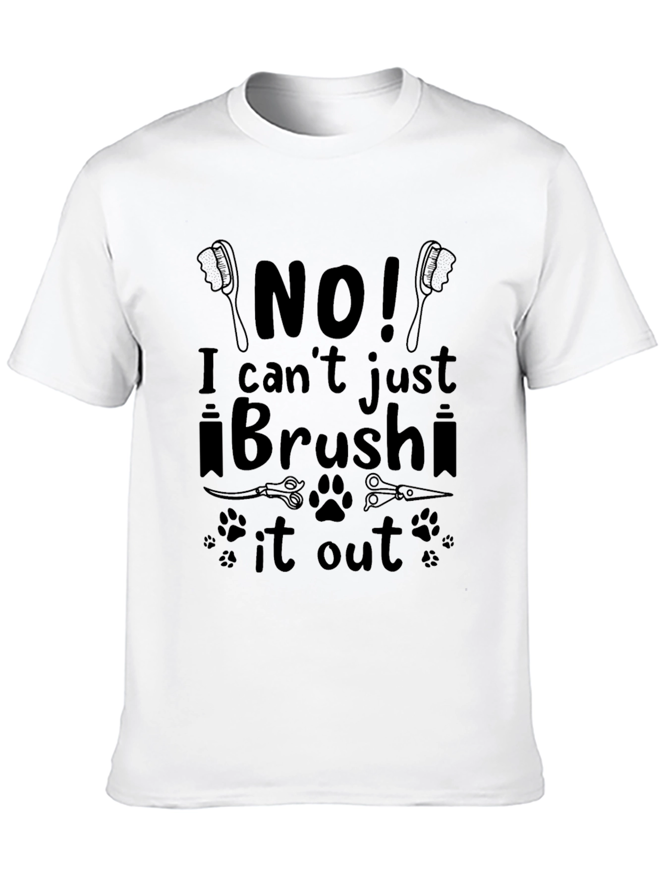 Humorous Pet Grooming T-Shirt