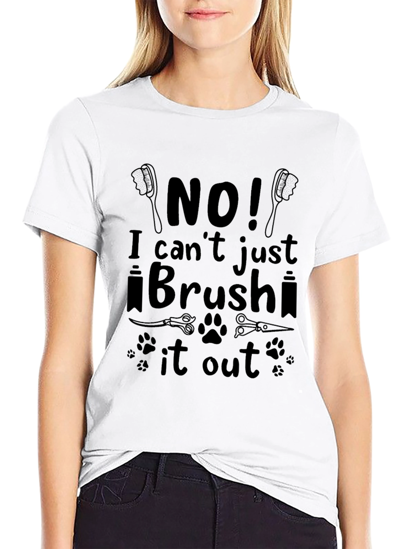 Humorous Pet Grooming T-Shirt