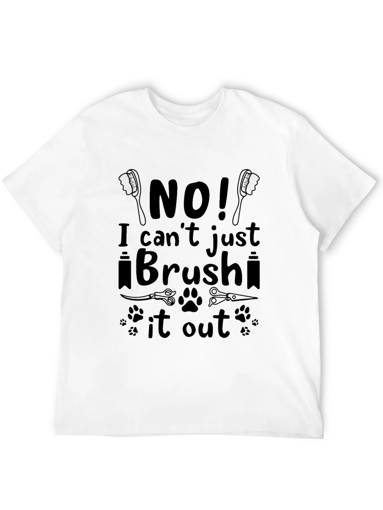 Humorous Pet Grooming T-Shirt