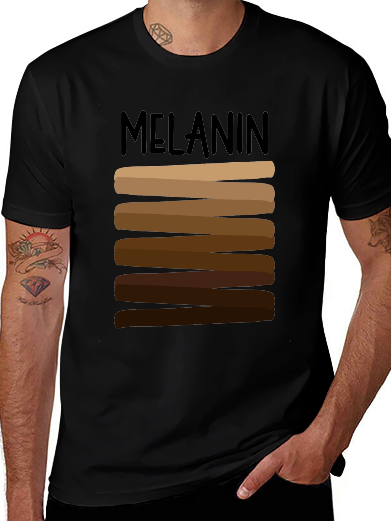 Melanin Shades T-Shirt - Black Pride