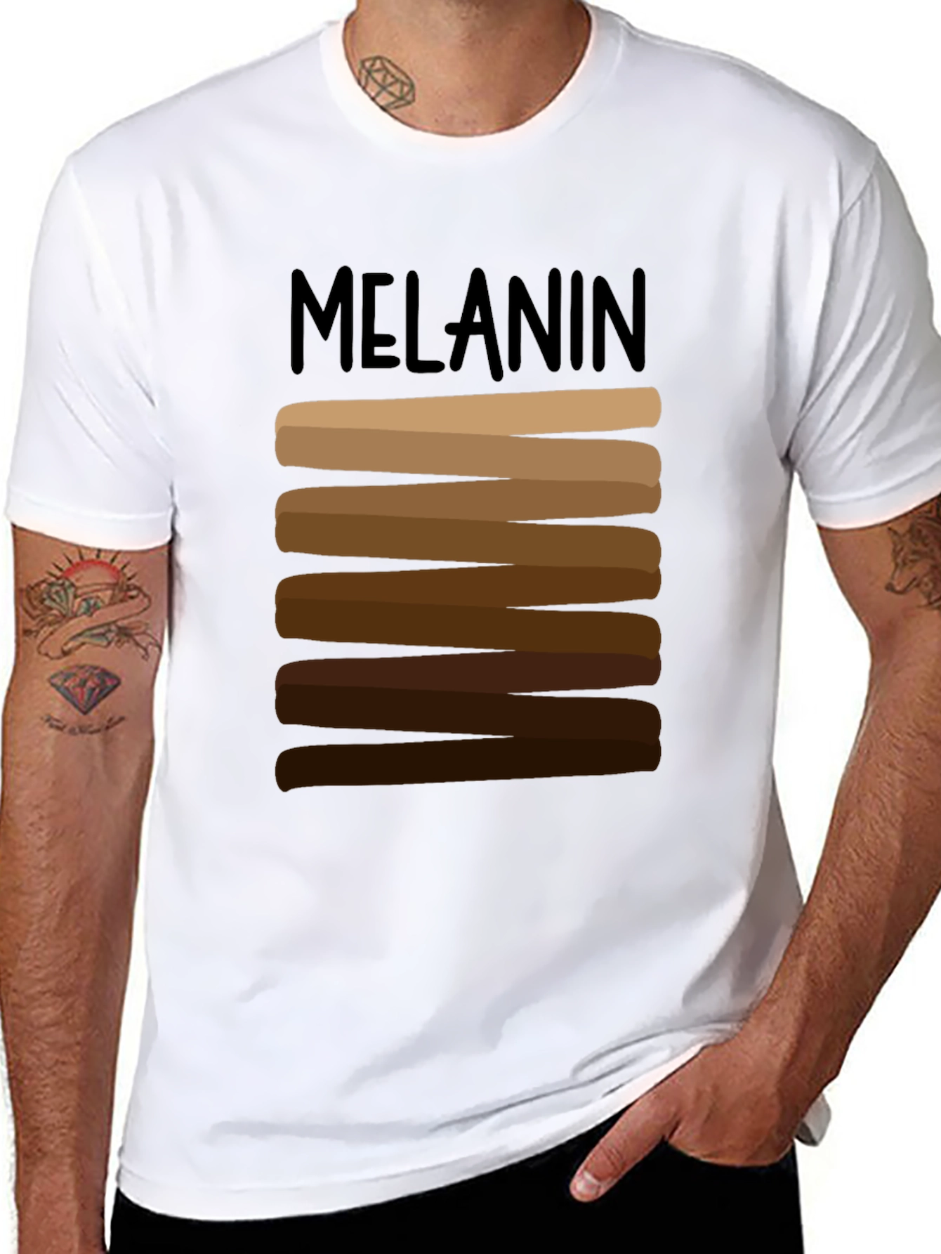 Melanin Shades T-Shirt - Black Pride