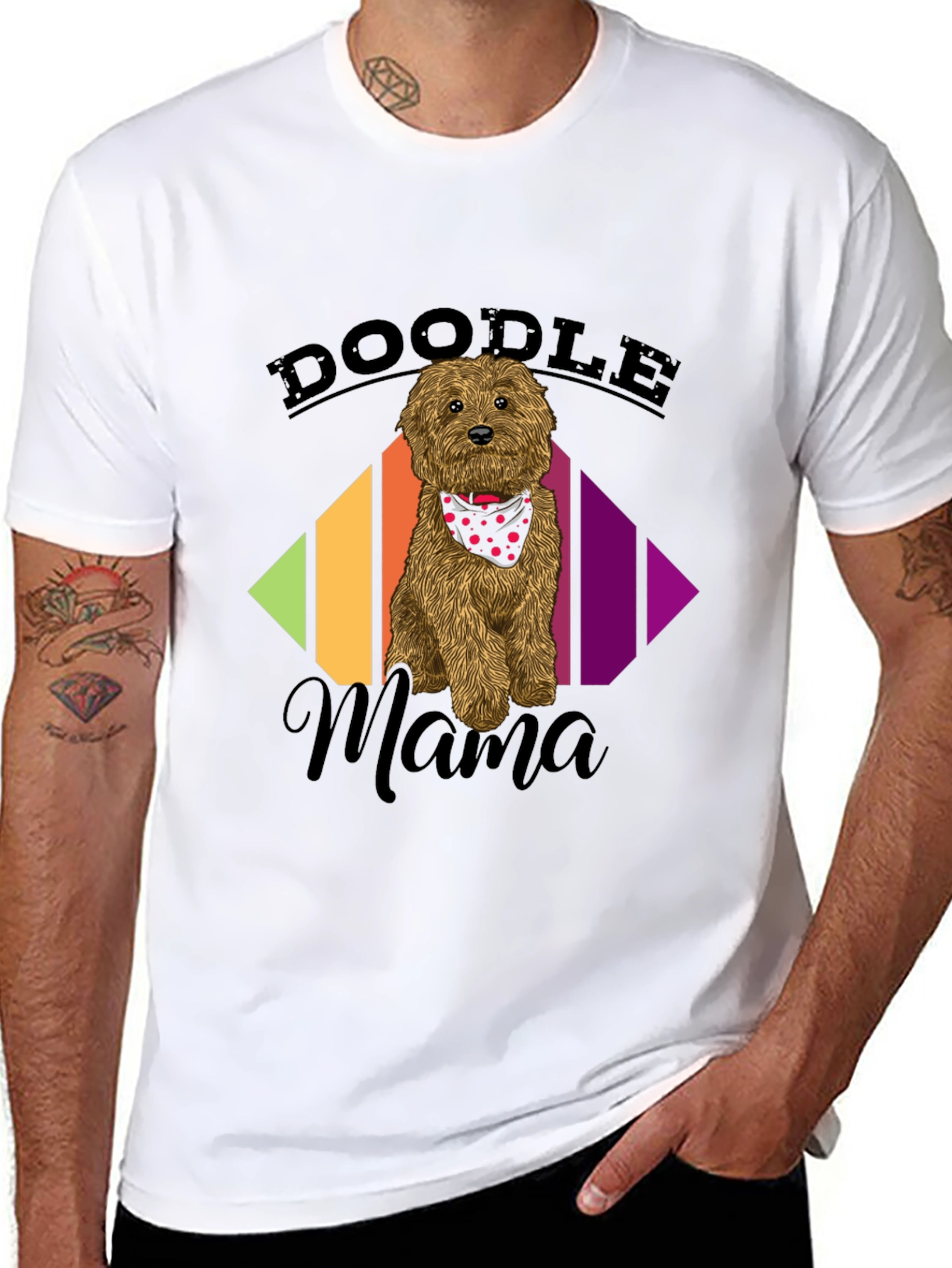 Doodle Mama Dog Lover T-Shirt