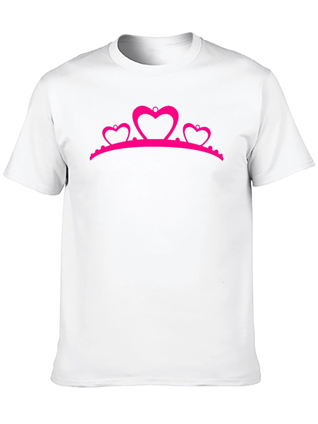 Princess Crown Heart Graphic Tee