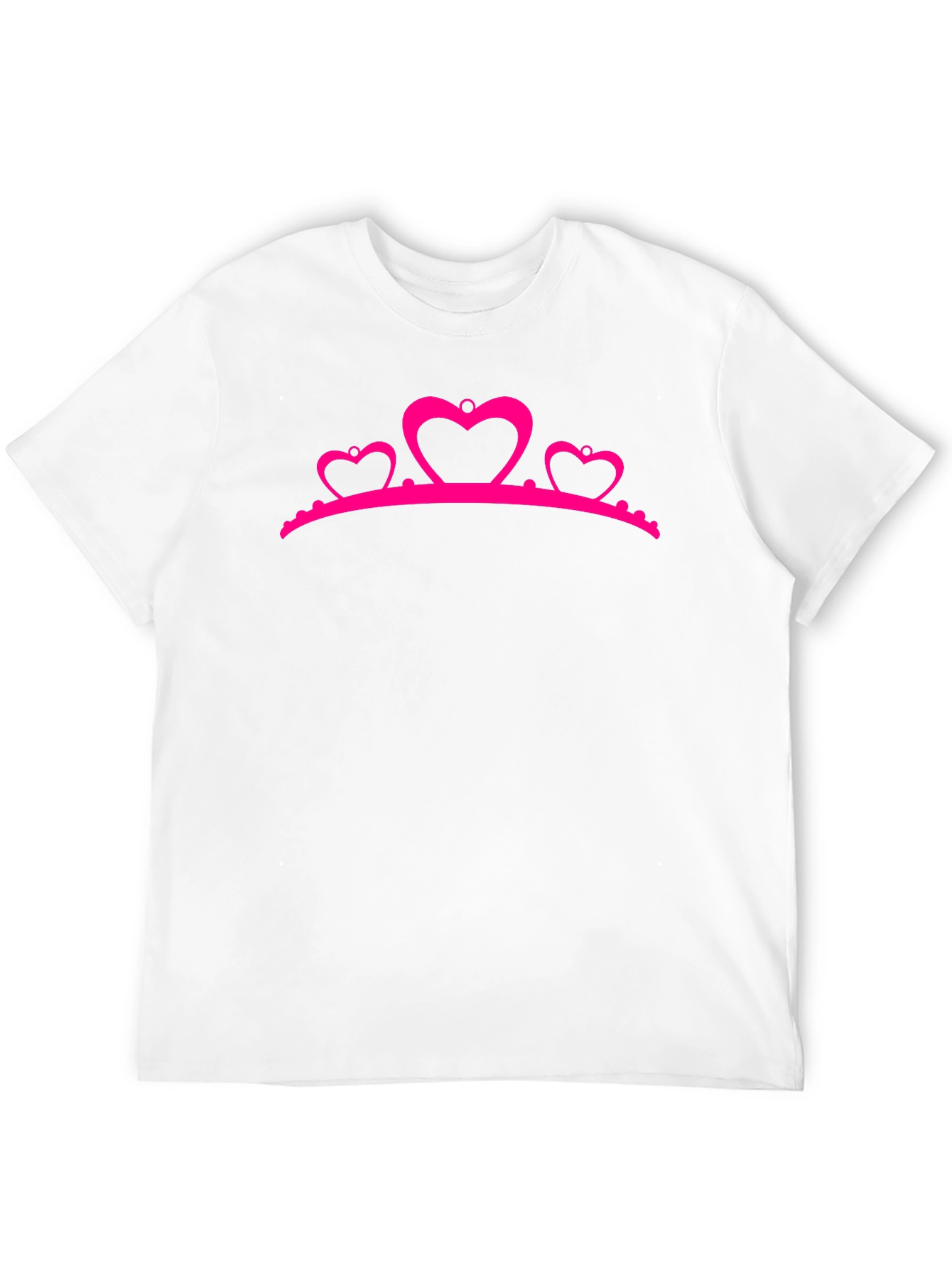 Princess Crown Heart Graphic Tee