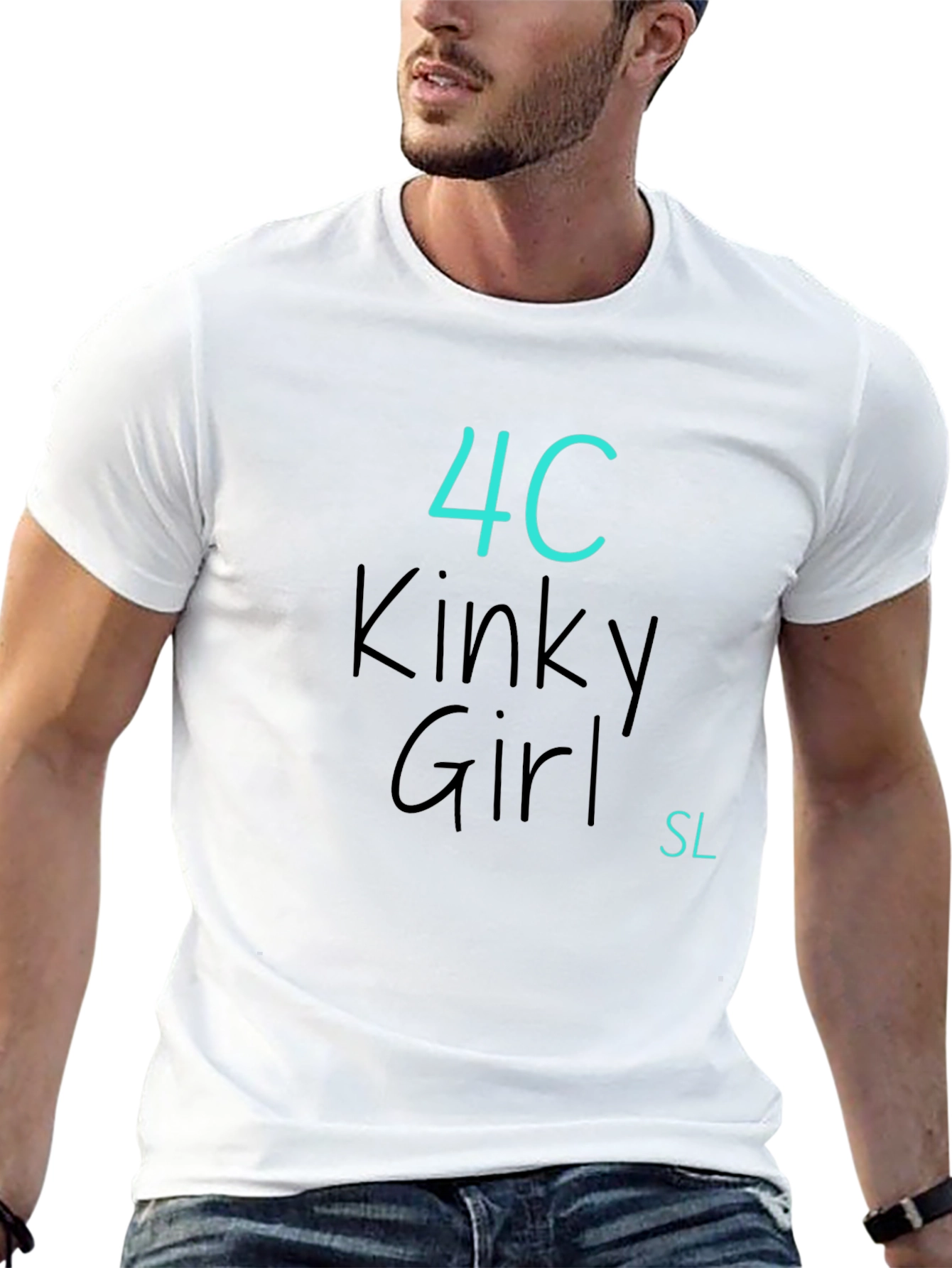4C Kinky Girl SL Black T-Shirt