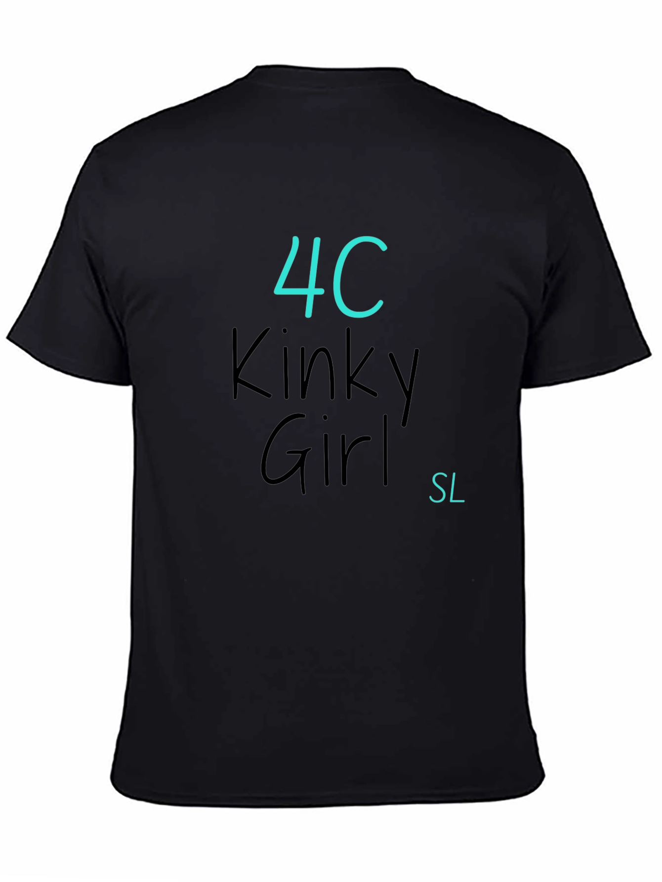 4C Kinky Girl SL Black T-Shirt