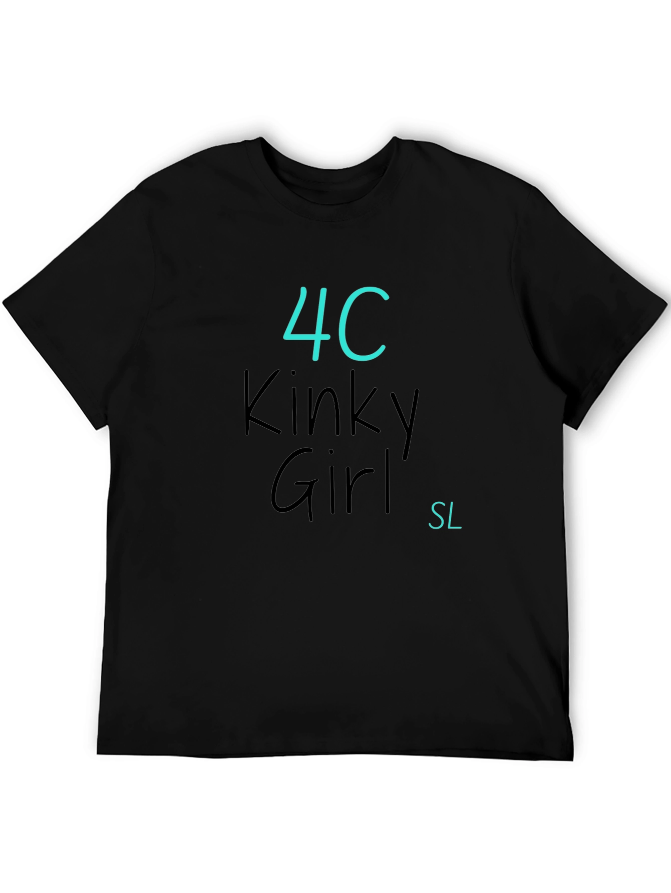 4C Kinky Girl SL Black T-Shirt