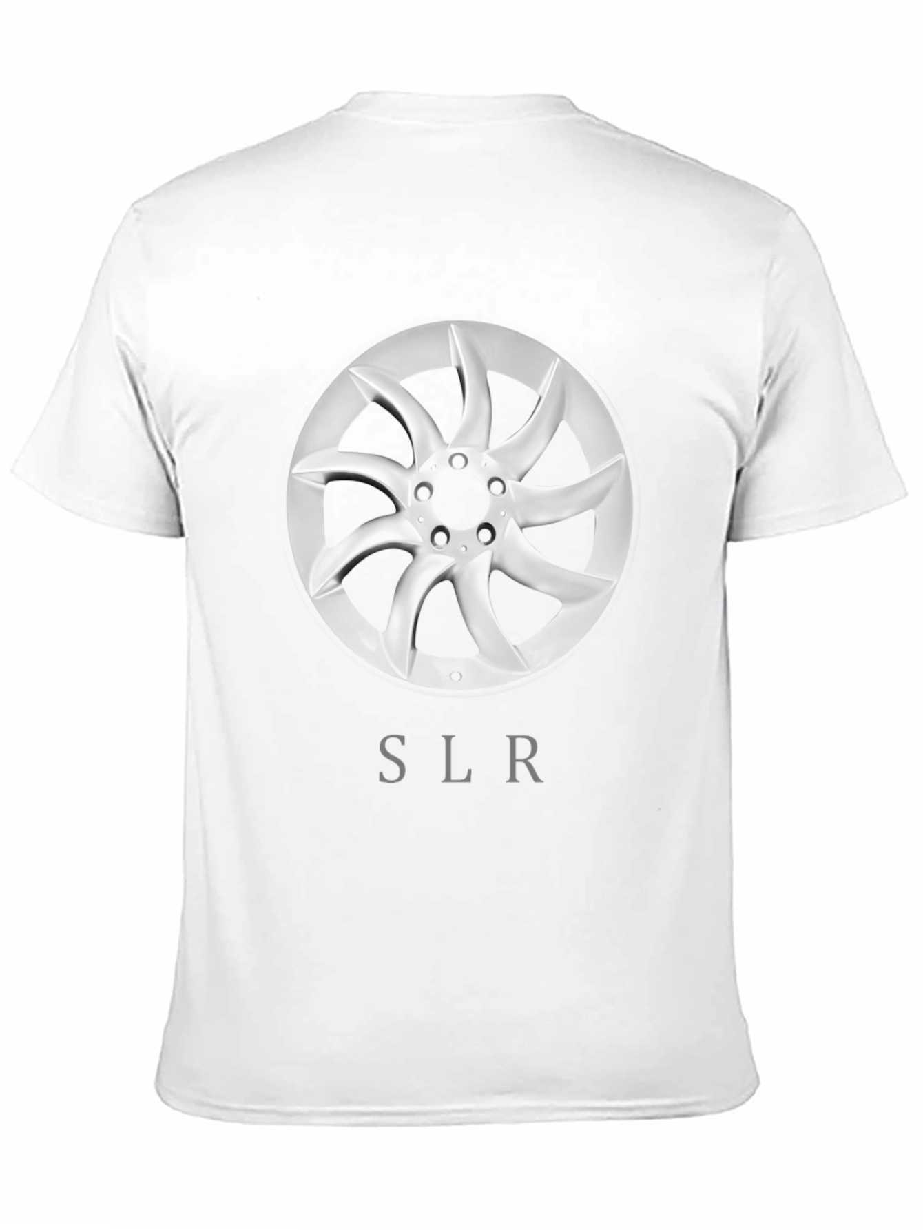SLR Black T-Shirt - Automotive Inspired Design