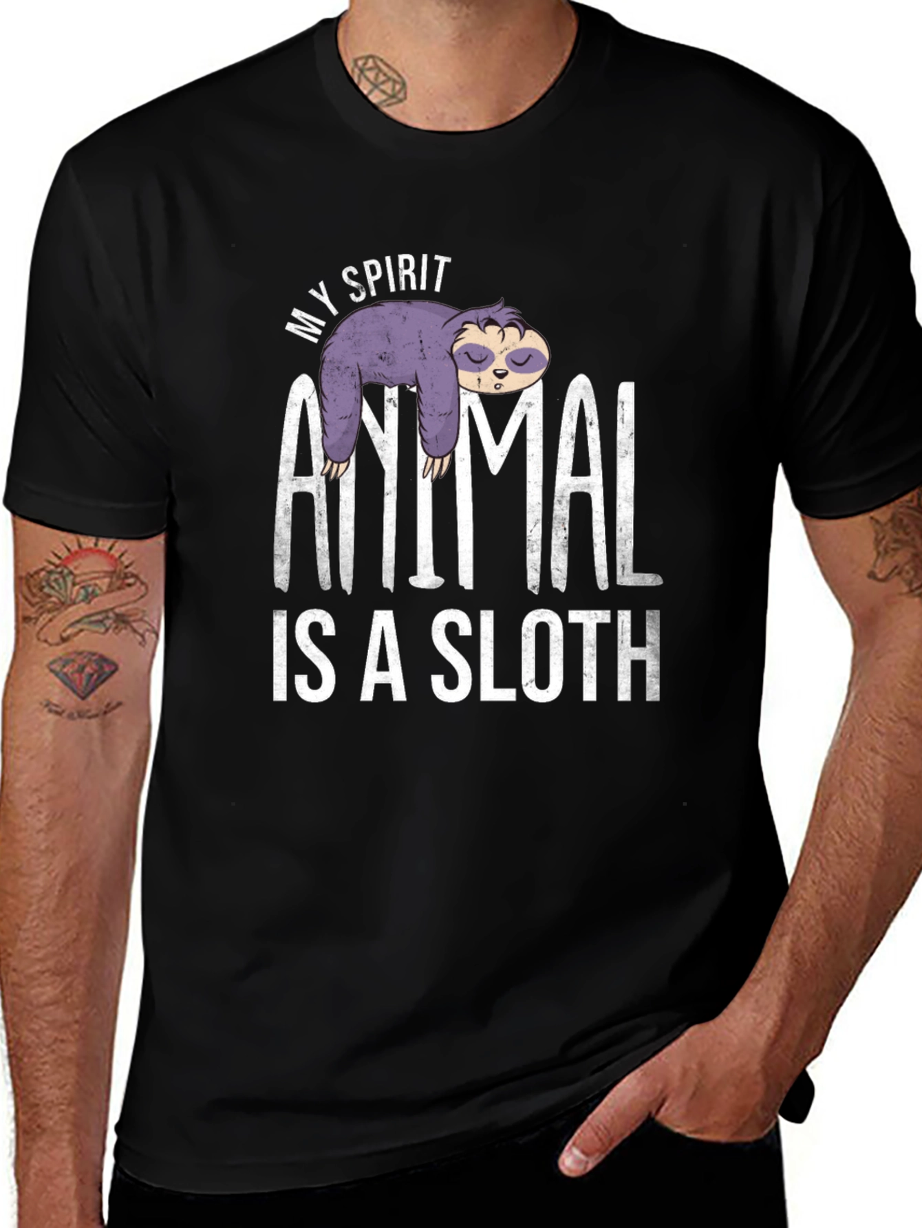 My Spirit Animal Is A Sloth T-Shirt