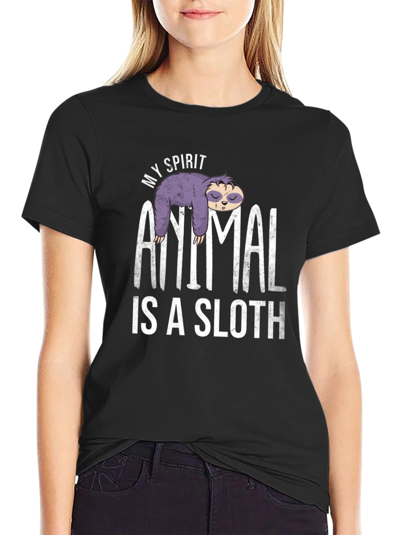 My Spirit Animal Is A Sloth T-Shirt