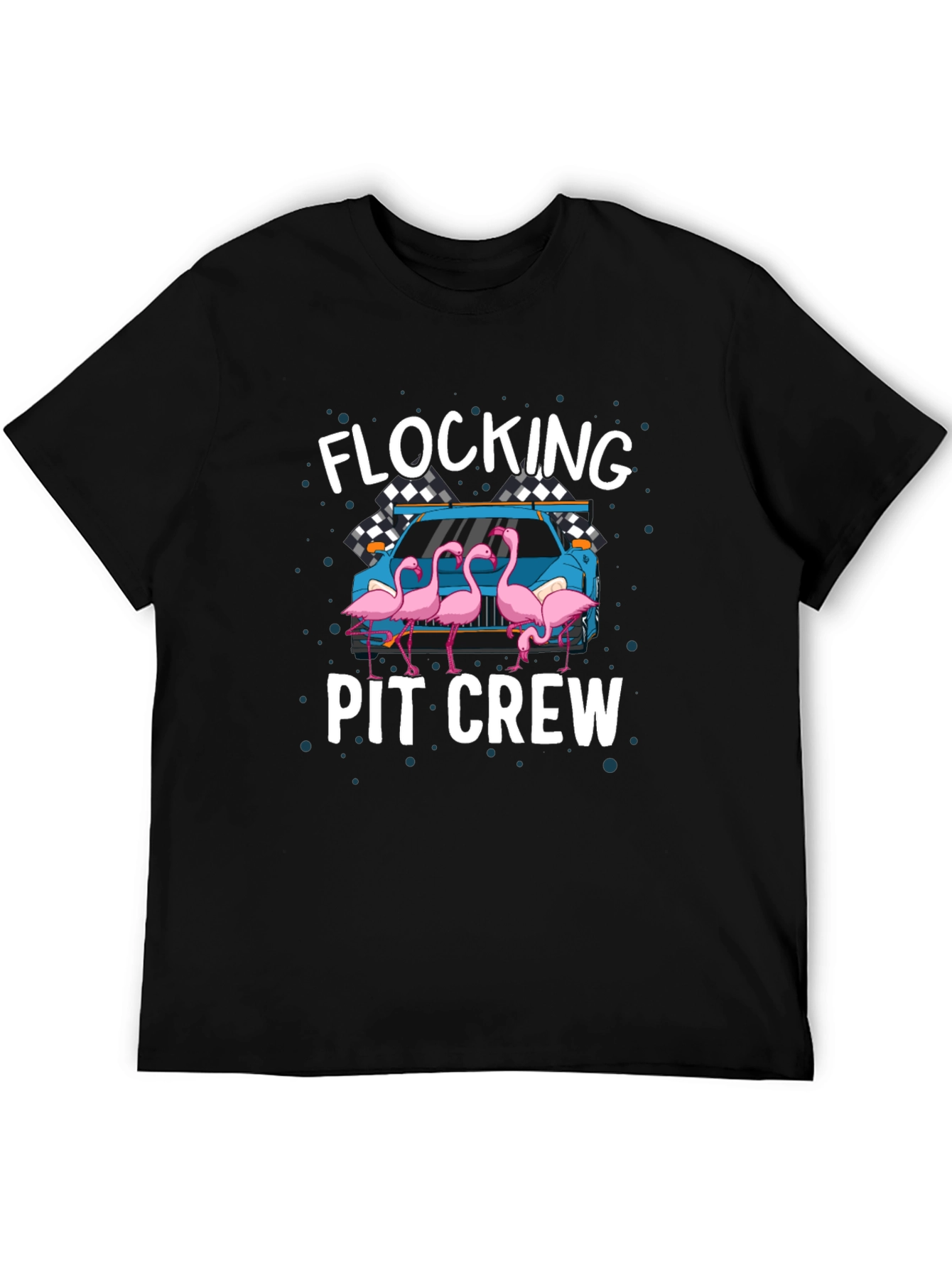 Flocking Pit Crew T-Shirt