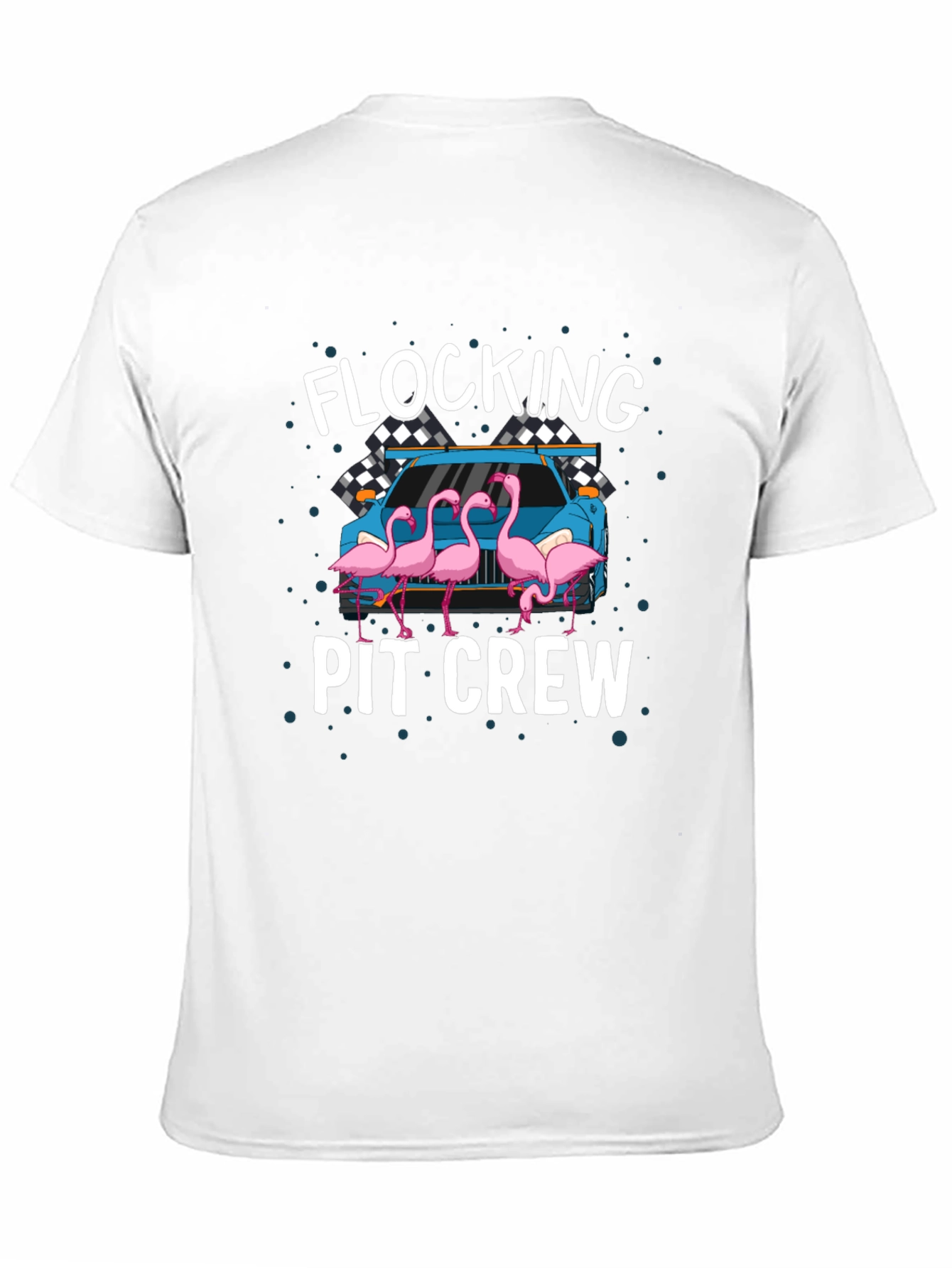 Flocking Pit Crew T-Shirt